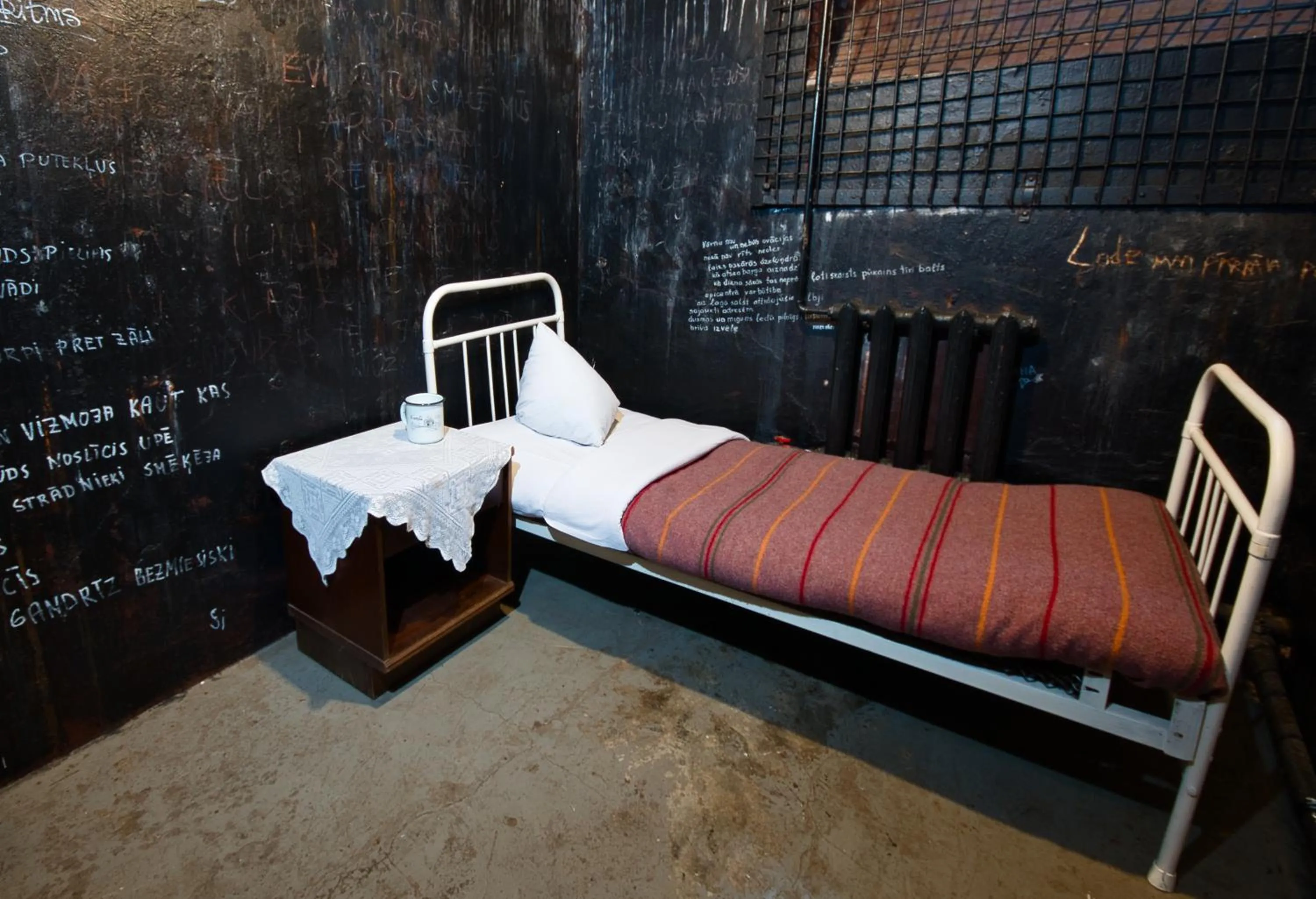Bedroom in Karosta Prison