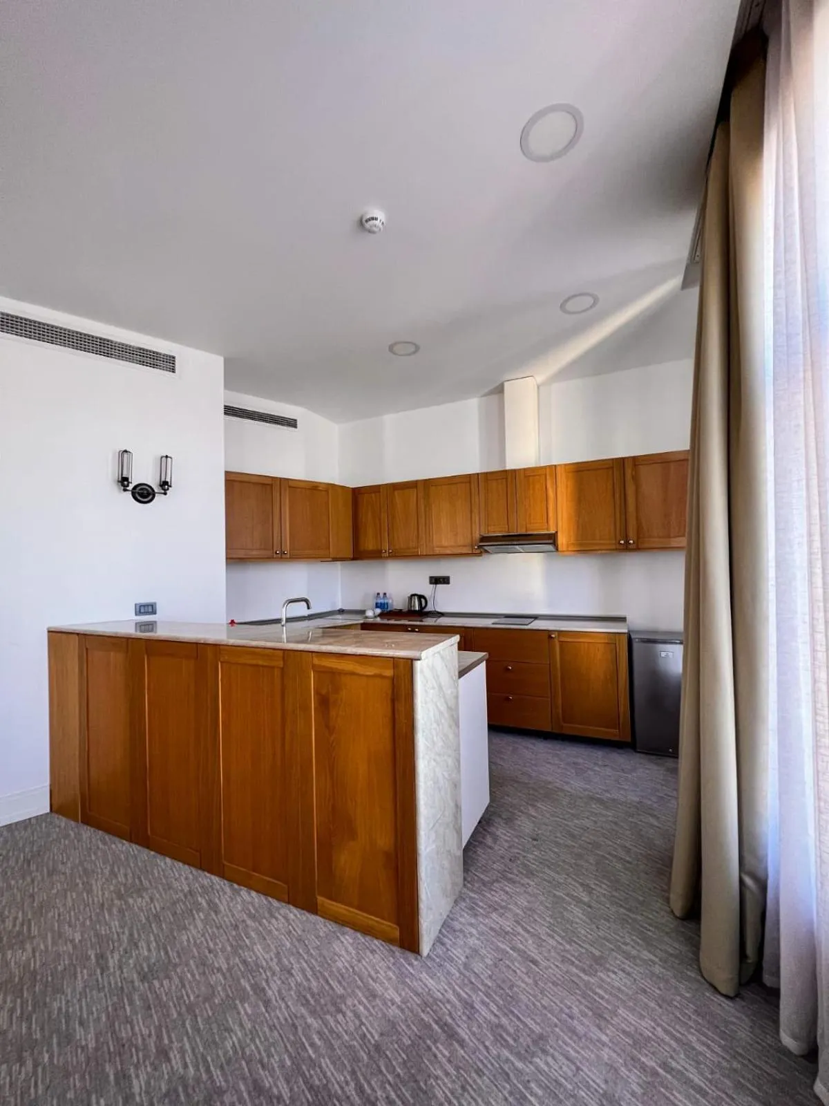 Kitchen or kitchenette in Shirvanshah Hotel