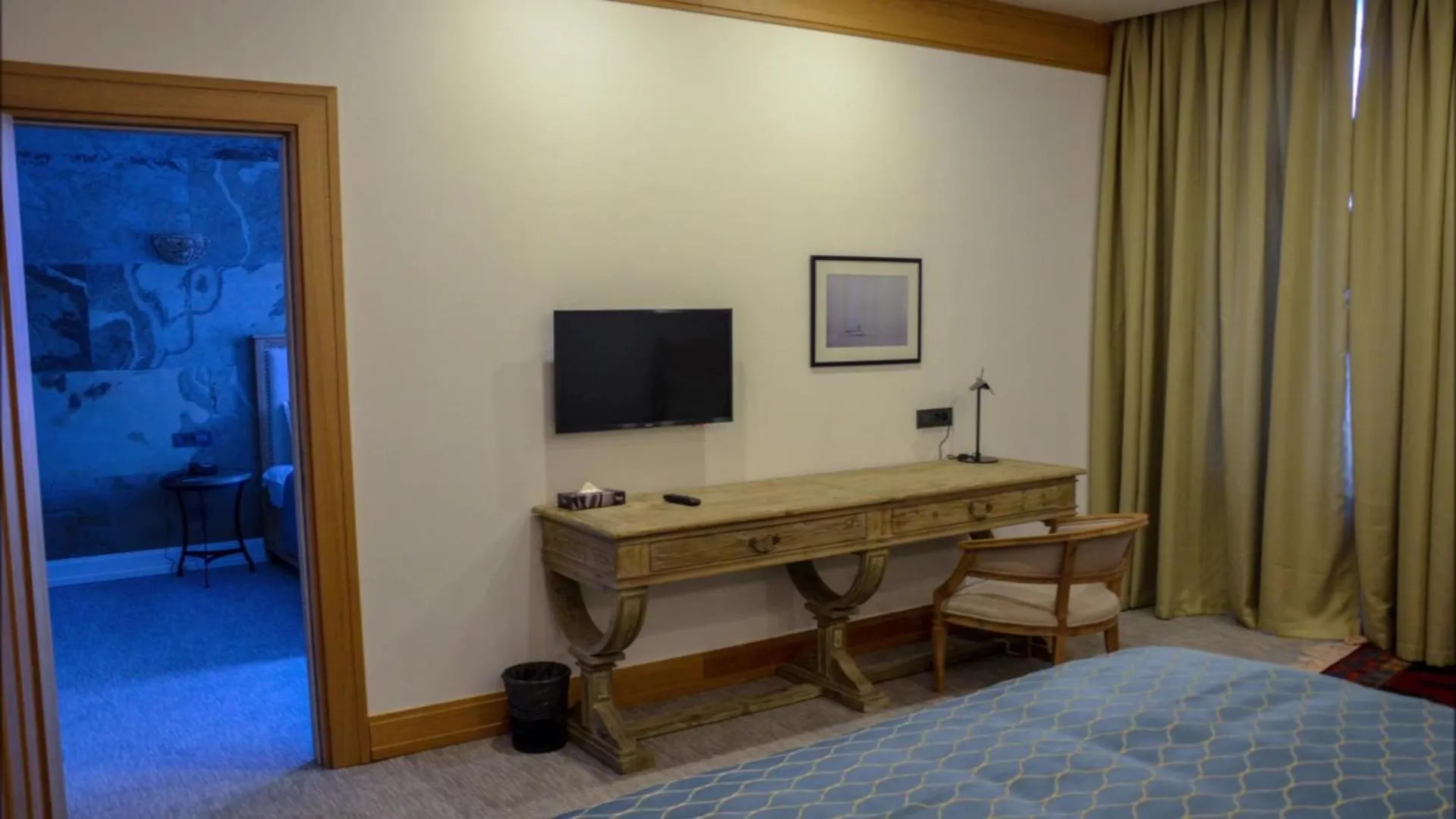 Bed in Shirvanshah Hotel