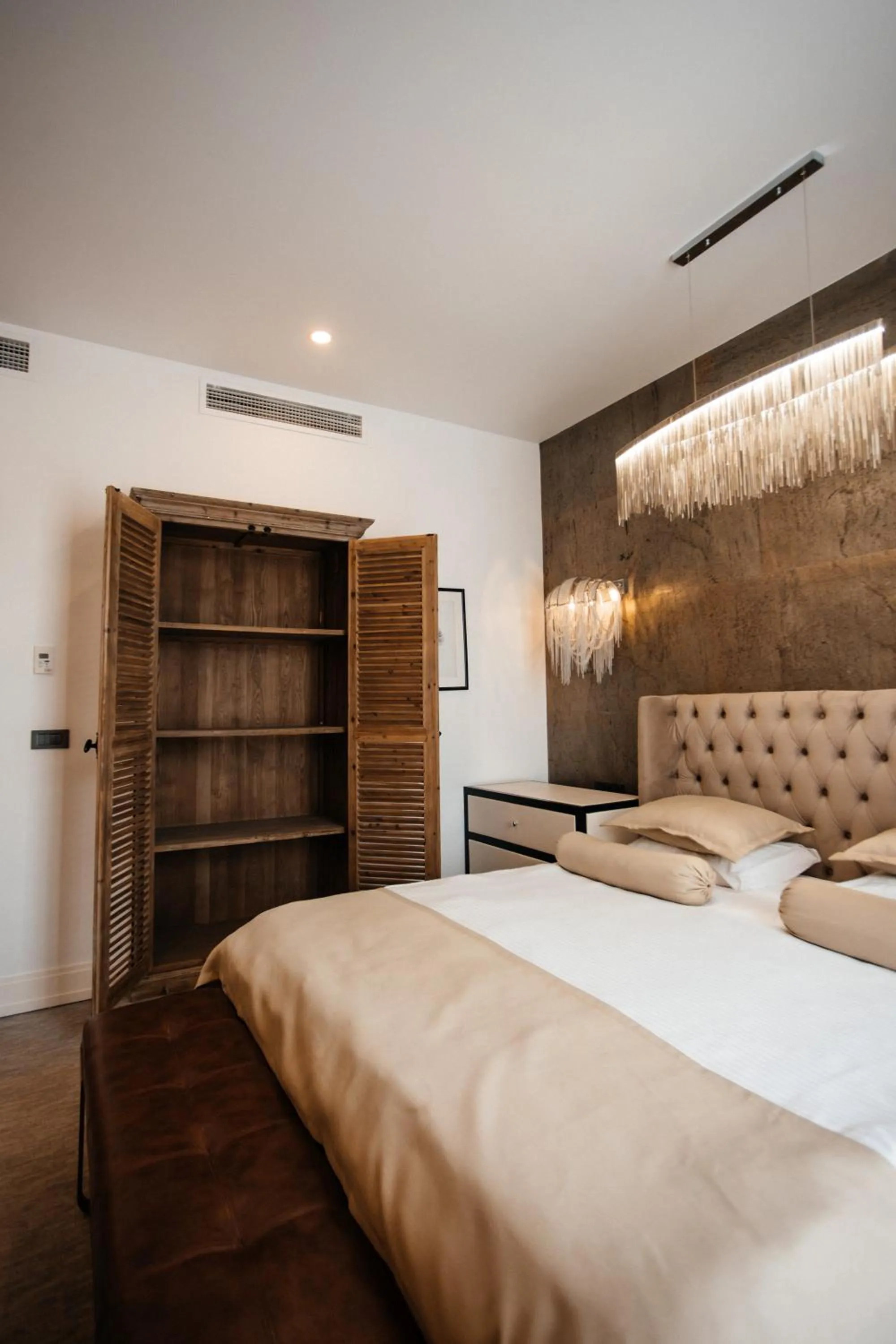 Bed in Shirvanshah Hotel