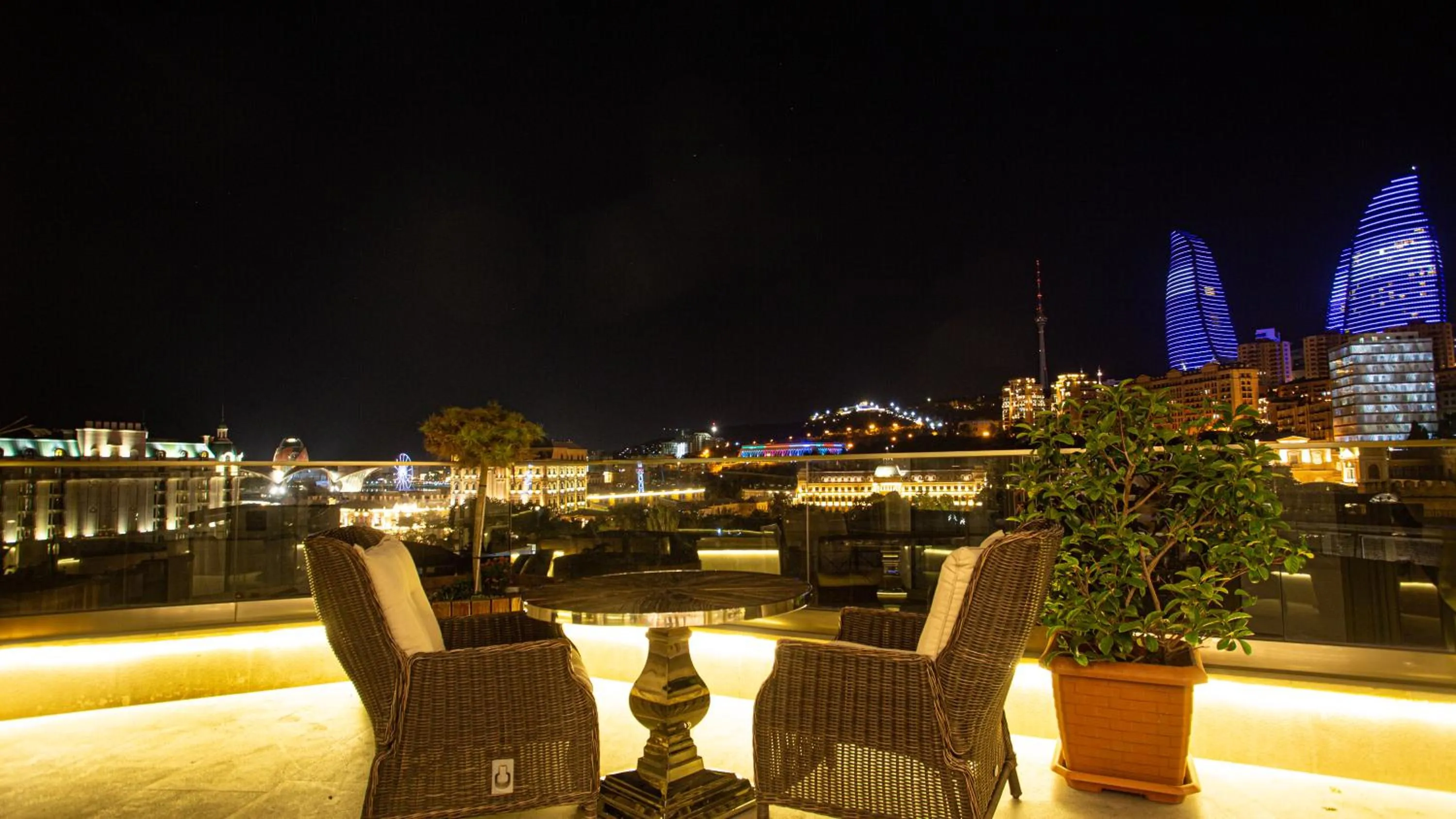 Patio in Shirvanshah Hotel