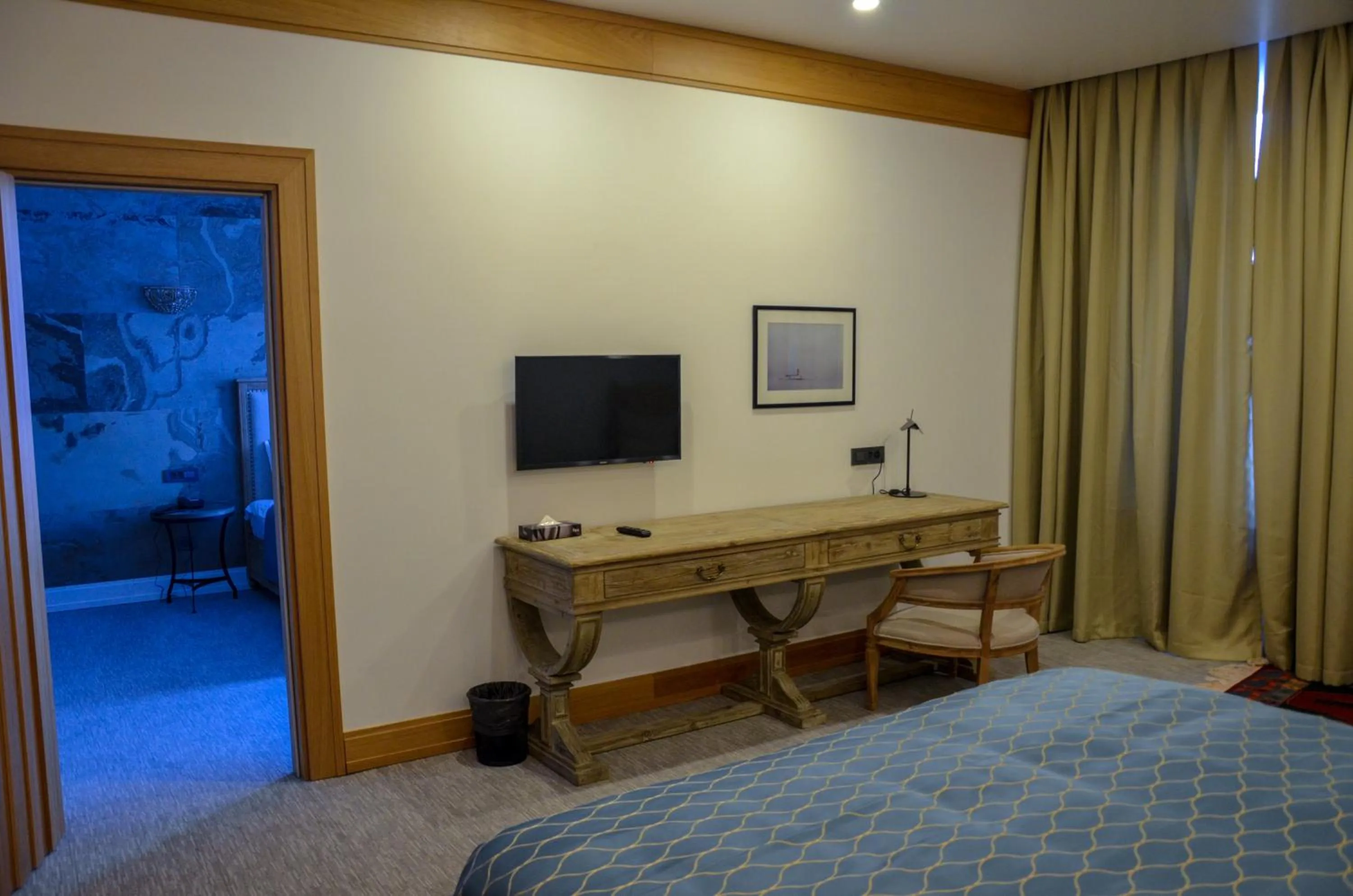 Bed in Shirvanshah Hotel