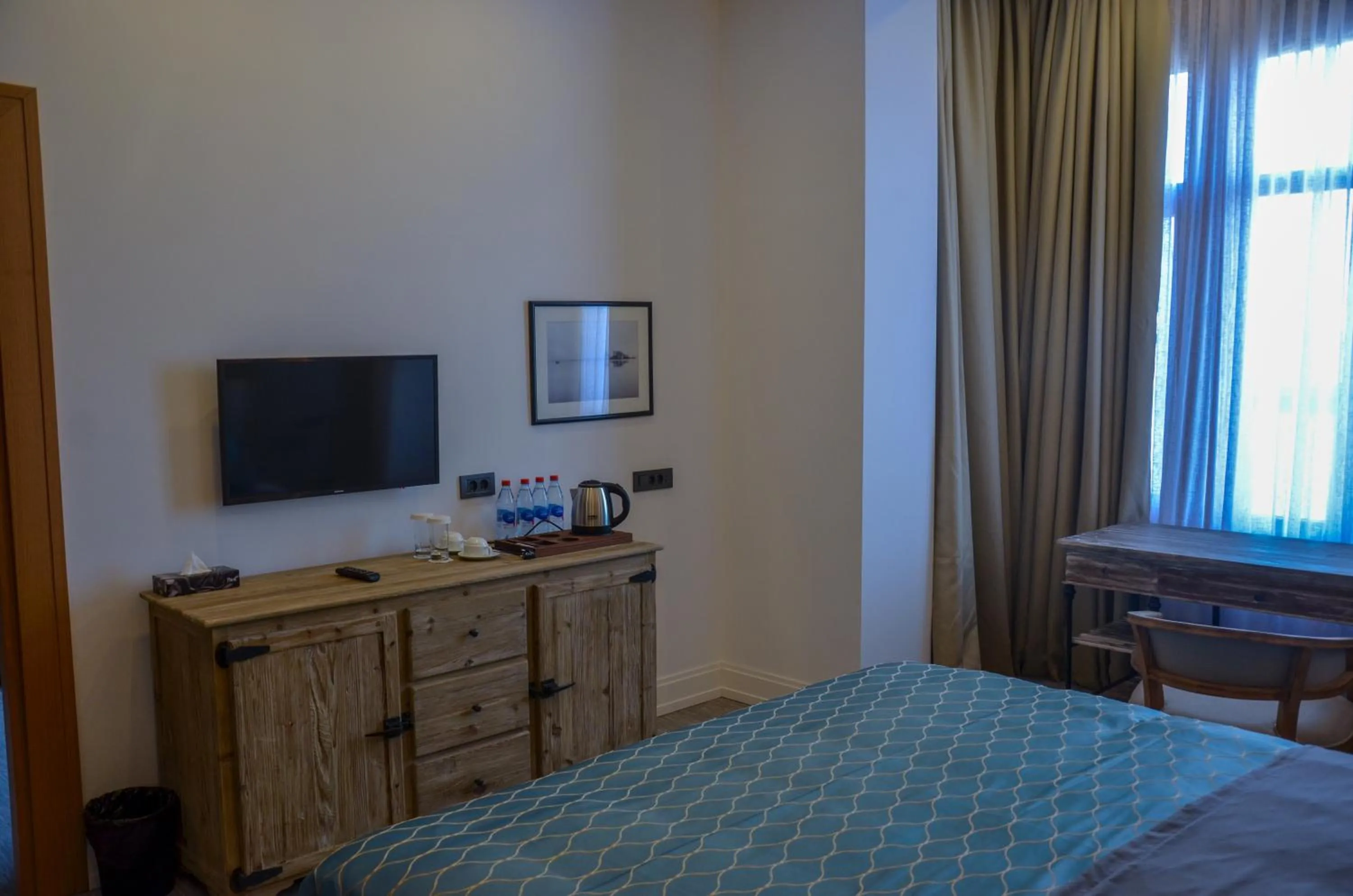 Bed in Shirvanshah Hotel