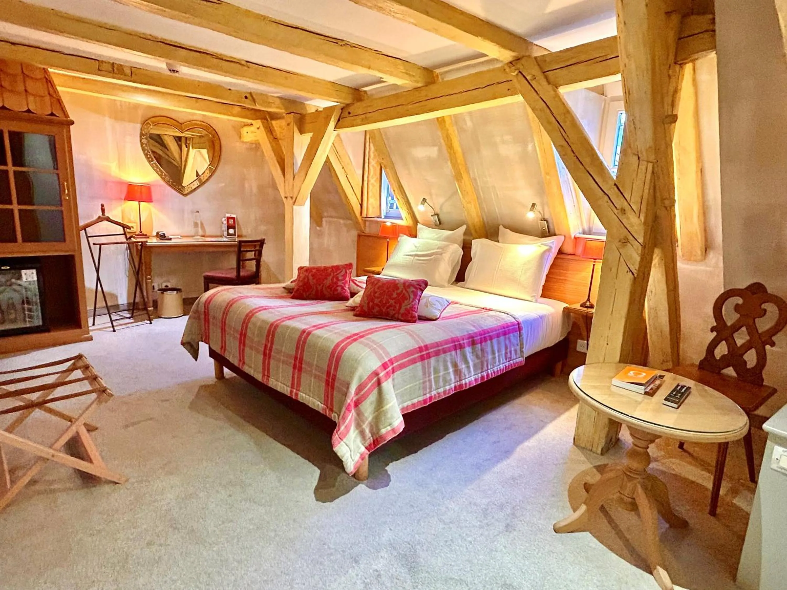 Spring, Bed in Hotel Beaucour