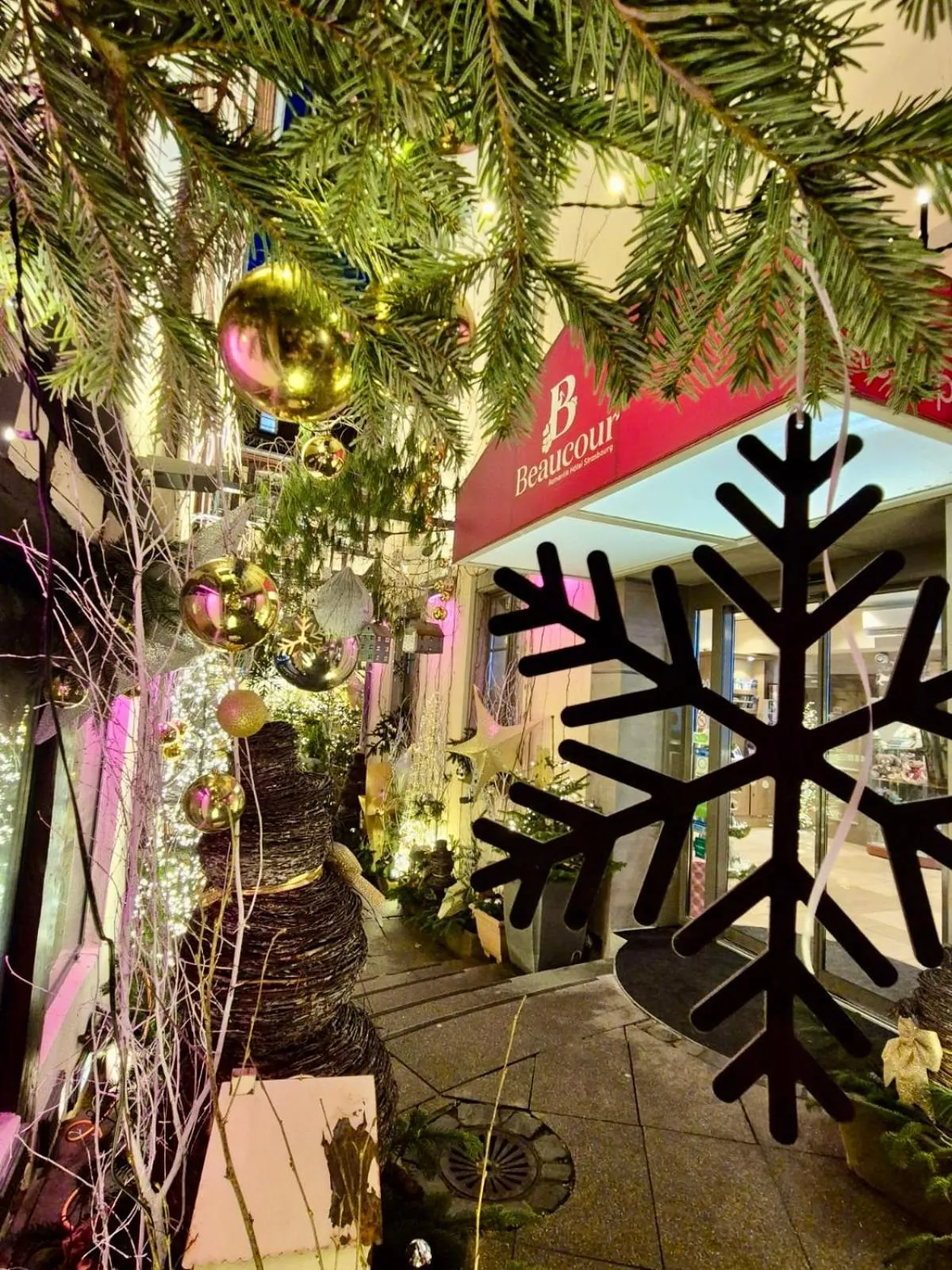 Decorative detail in Hotel Beaucour