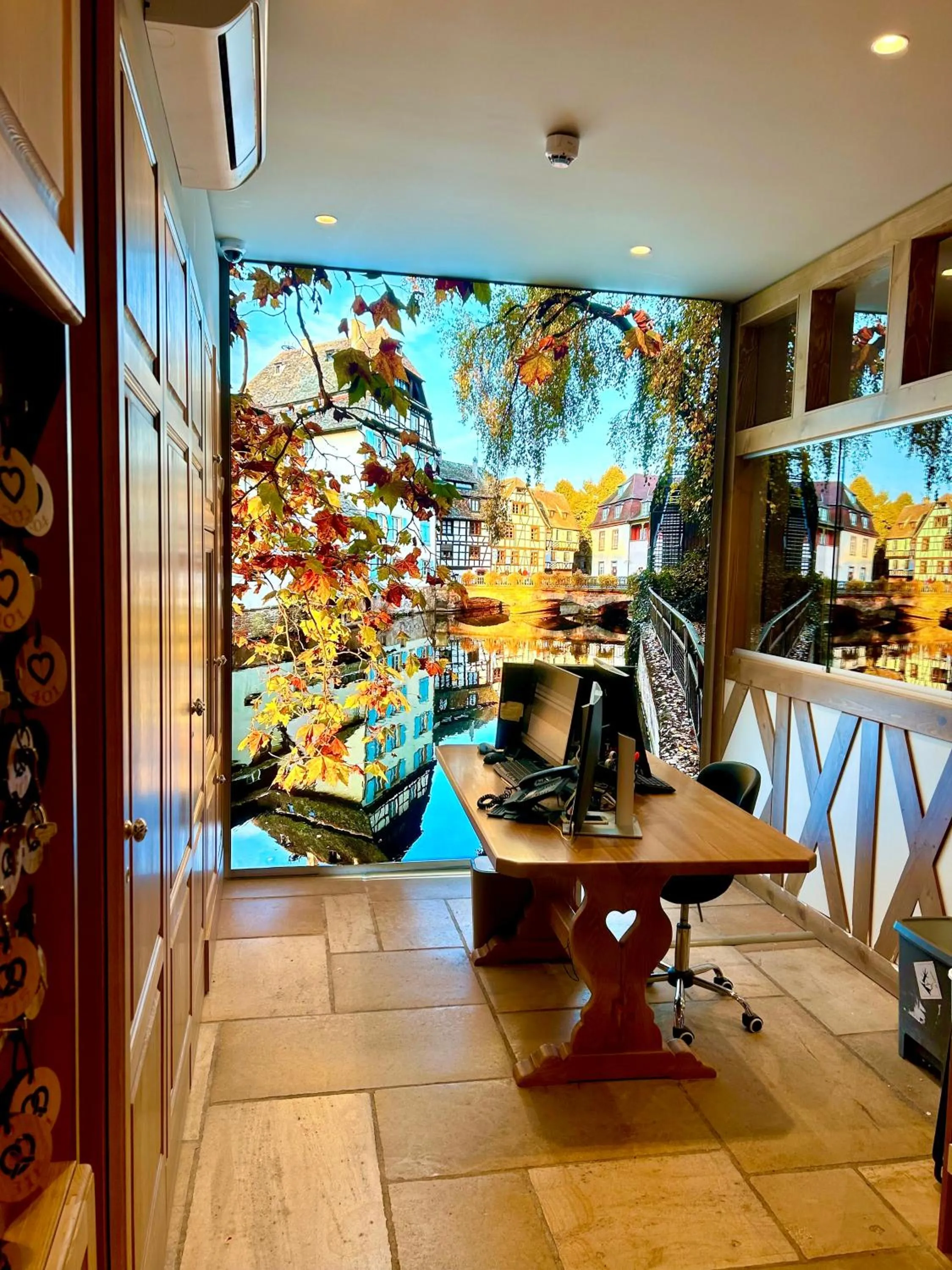 Lobby or reception in Hotel Beaucour