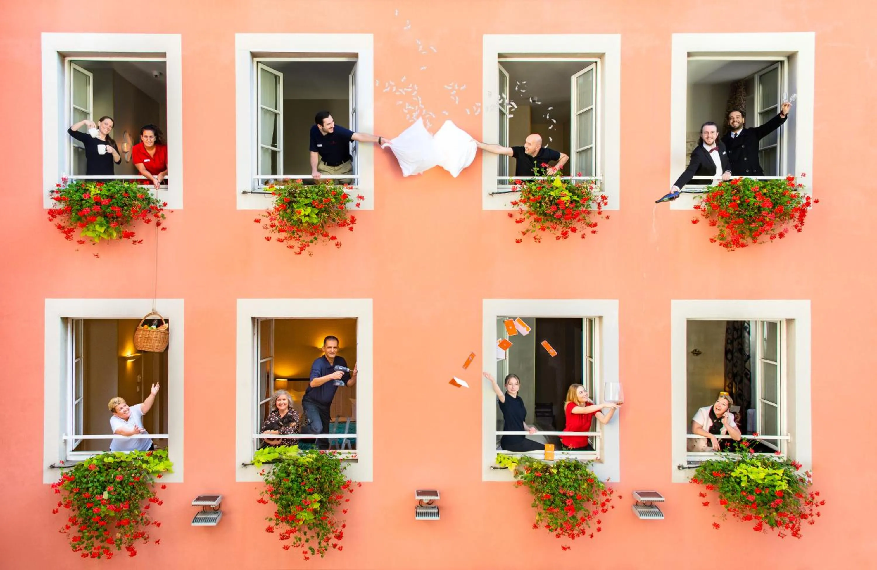 Staff in Hotel Beaucour