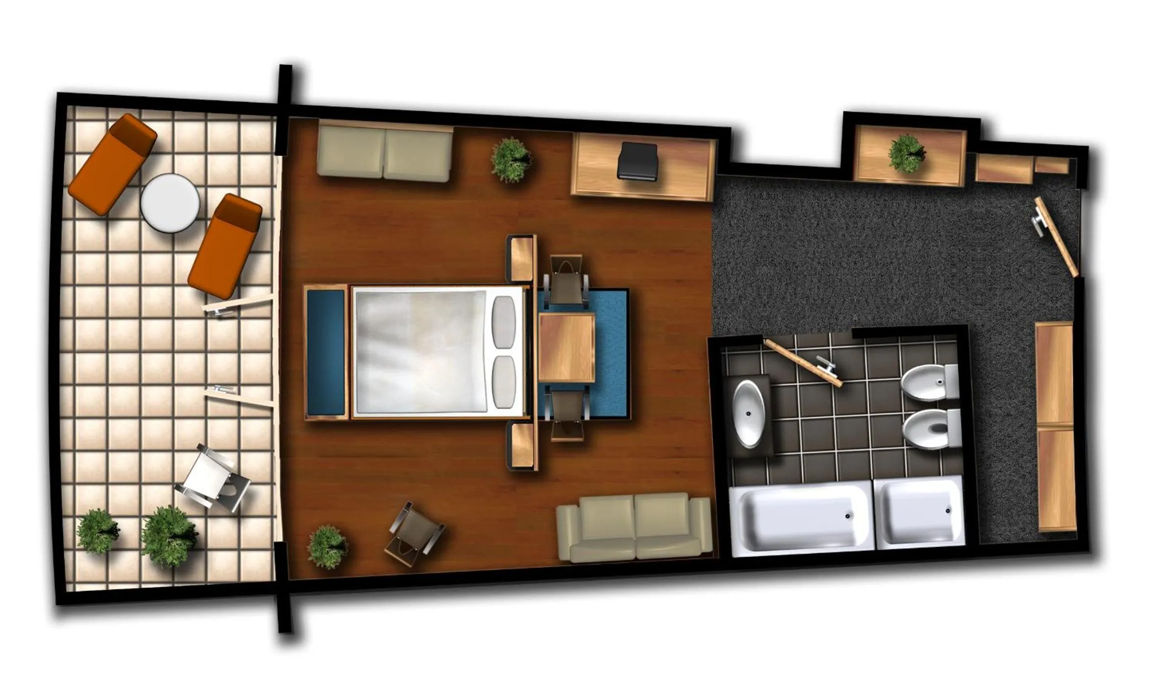 Floor plan in Lindenhof Pure Luxury & Spa DolceVita Resort