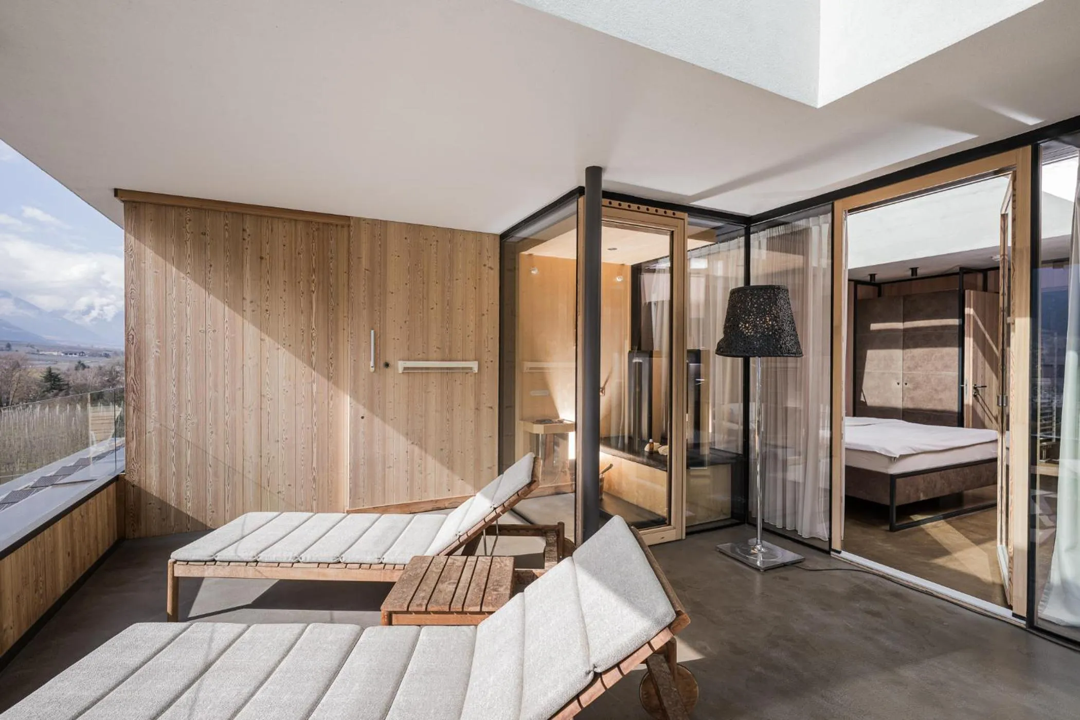 Sauna, Bed in Lindenhof Pure Luxury & Spa DolceVita Resort