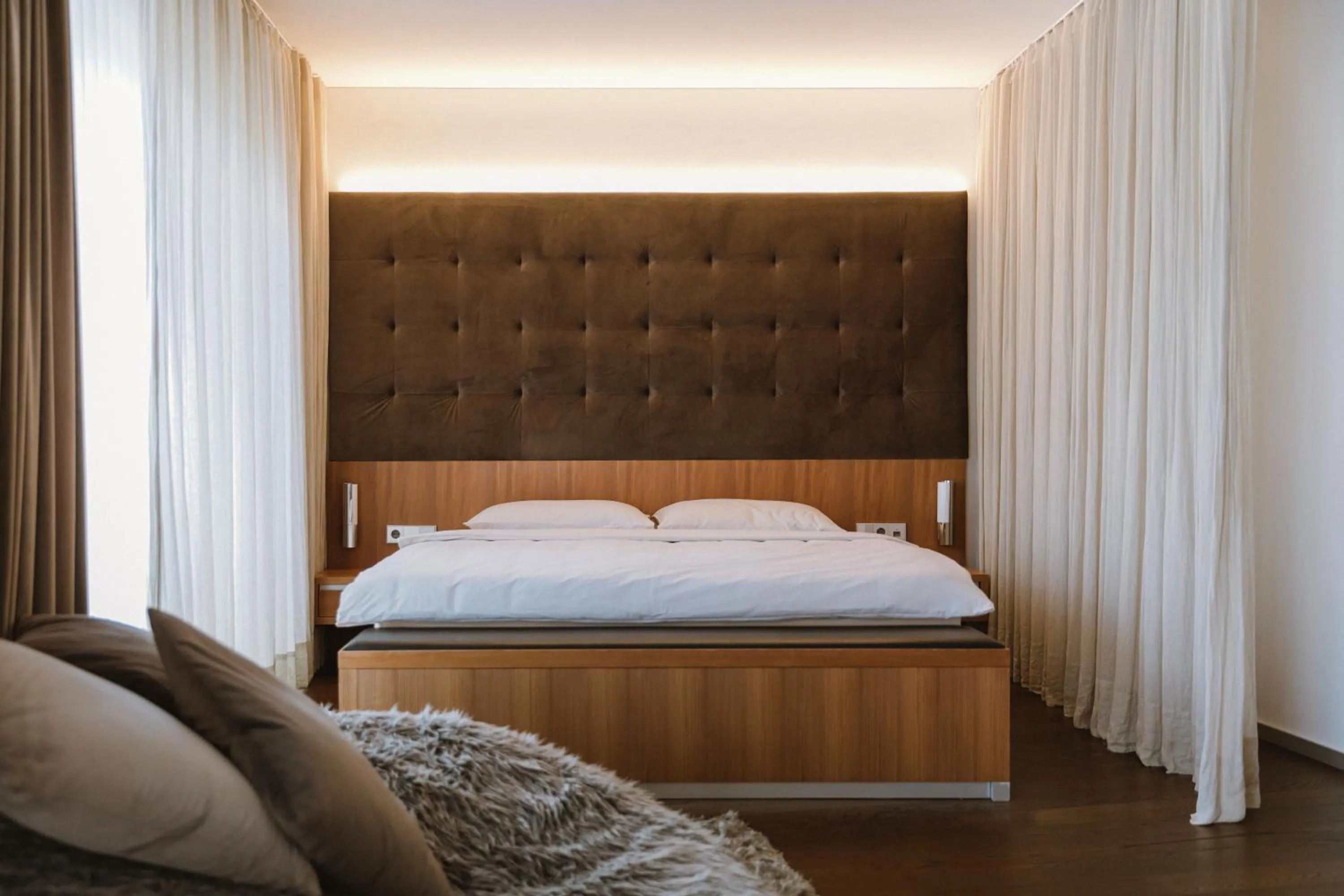 Bedroom, Bed in Lindenhof Pure Luxury & Spa DolceVita Resort