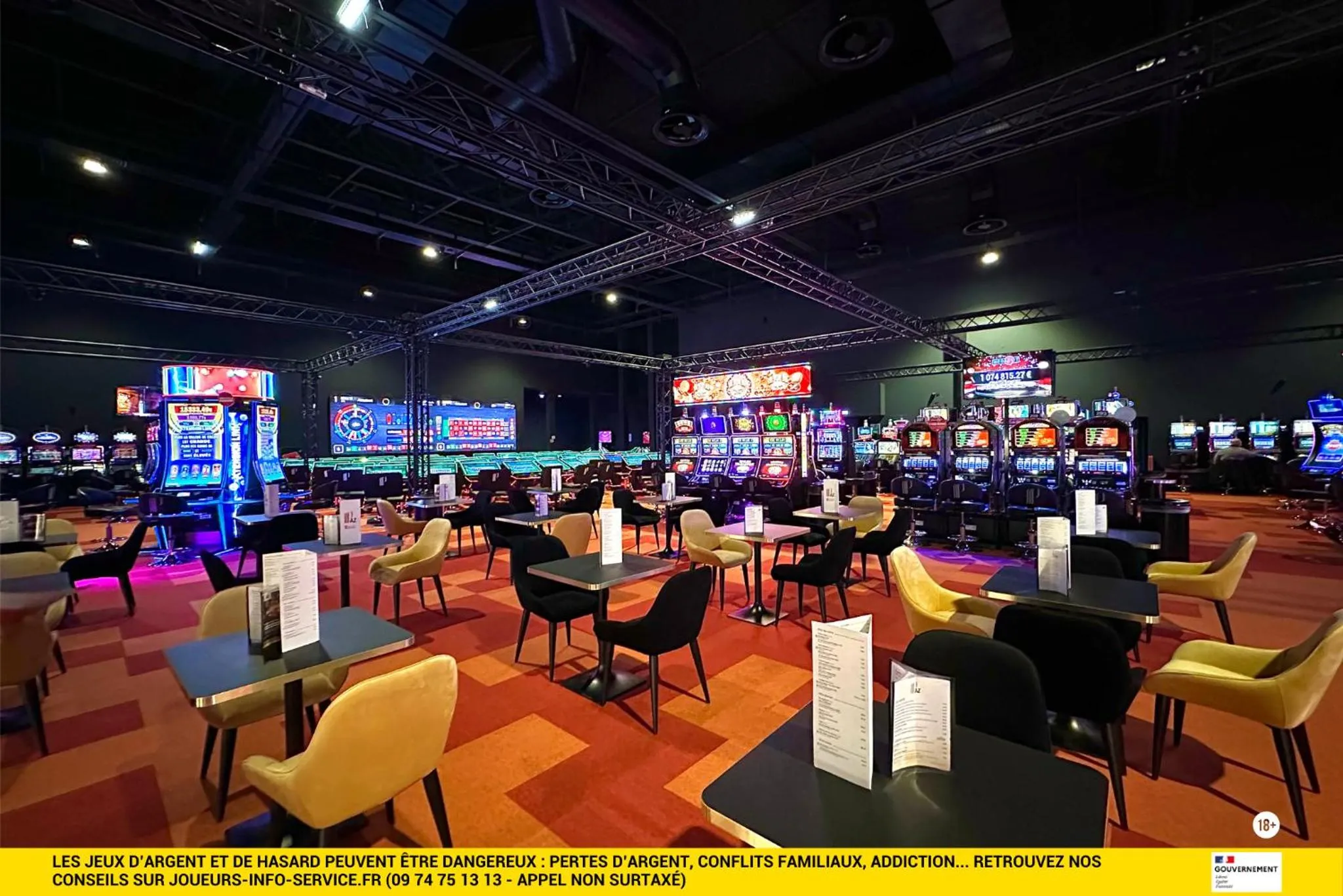 Restaurant/places to eat in Hotel du Pasino