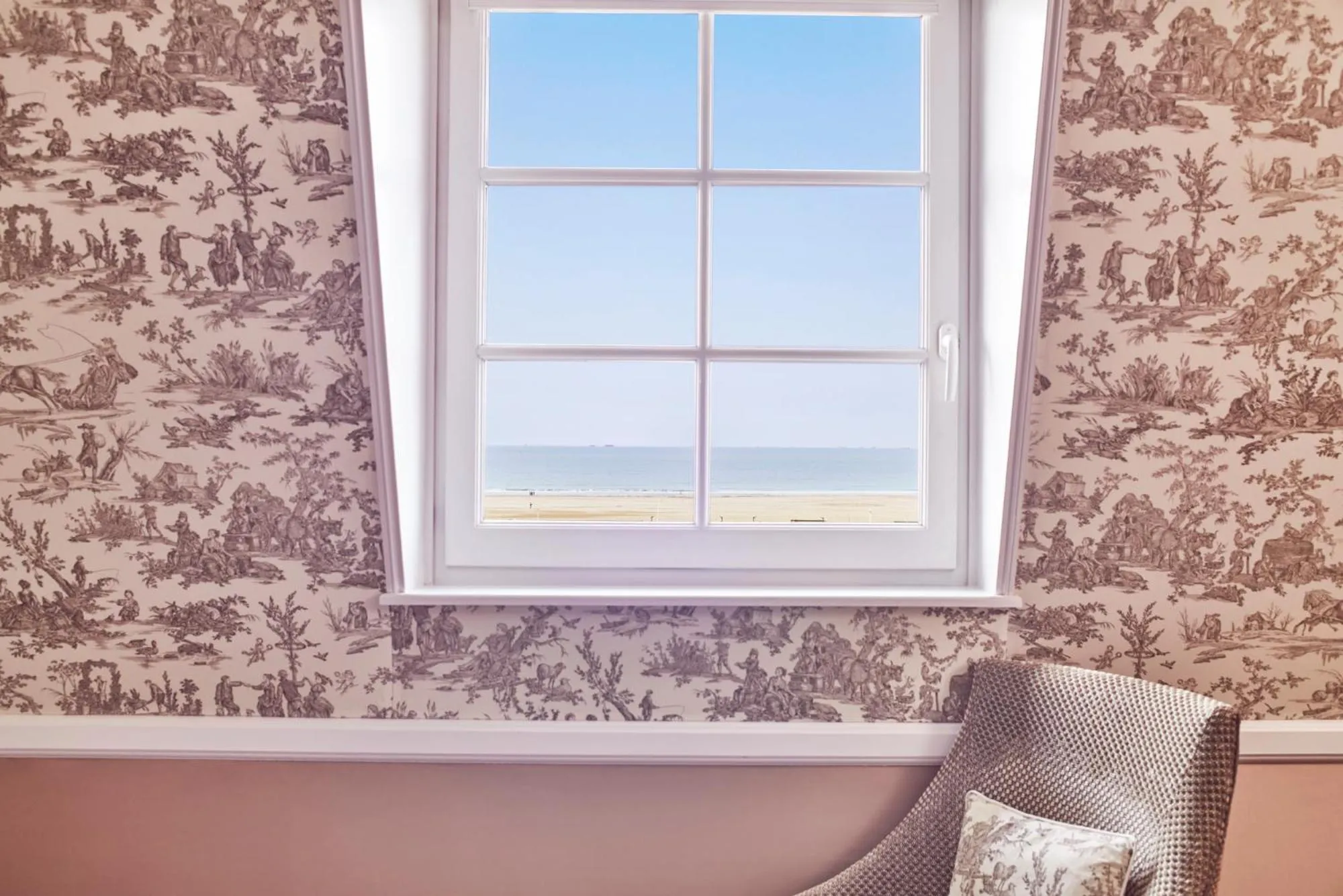 Sea view in Hôtel Barrière Le Normandy