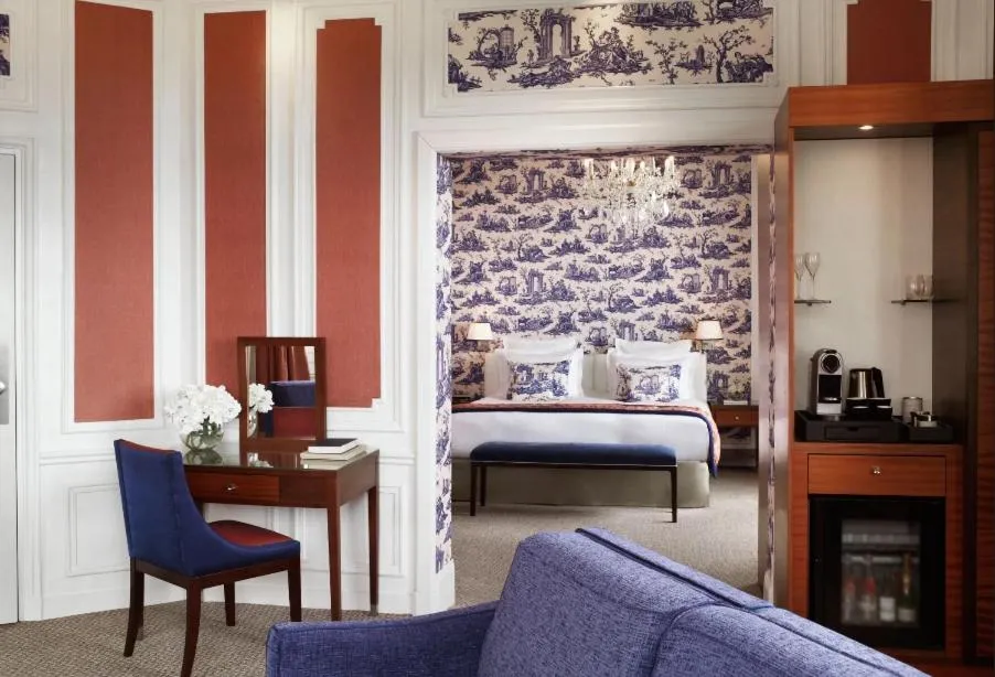 Bedroom in Hôtel Barrière Le Normandy