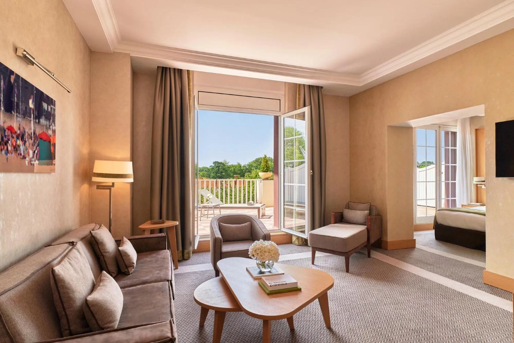 Living room in Hôtel Barrière L'Hôtel du Golf