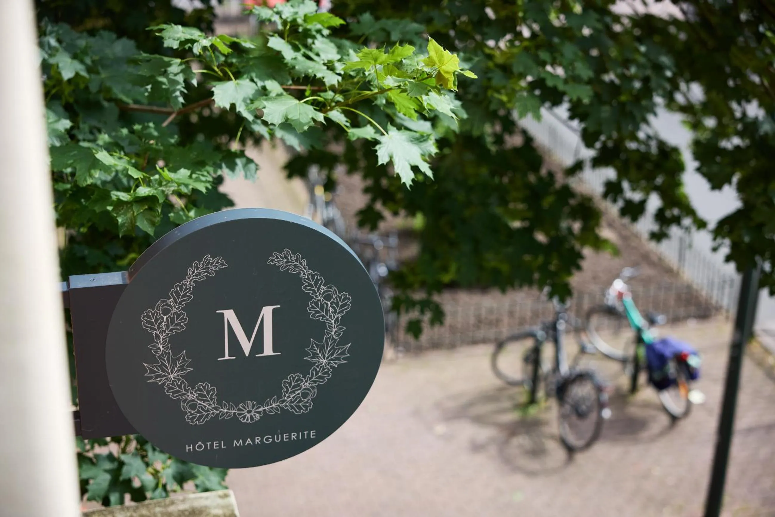 View (from property/room) in Logis Hôtel Marguerite