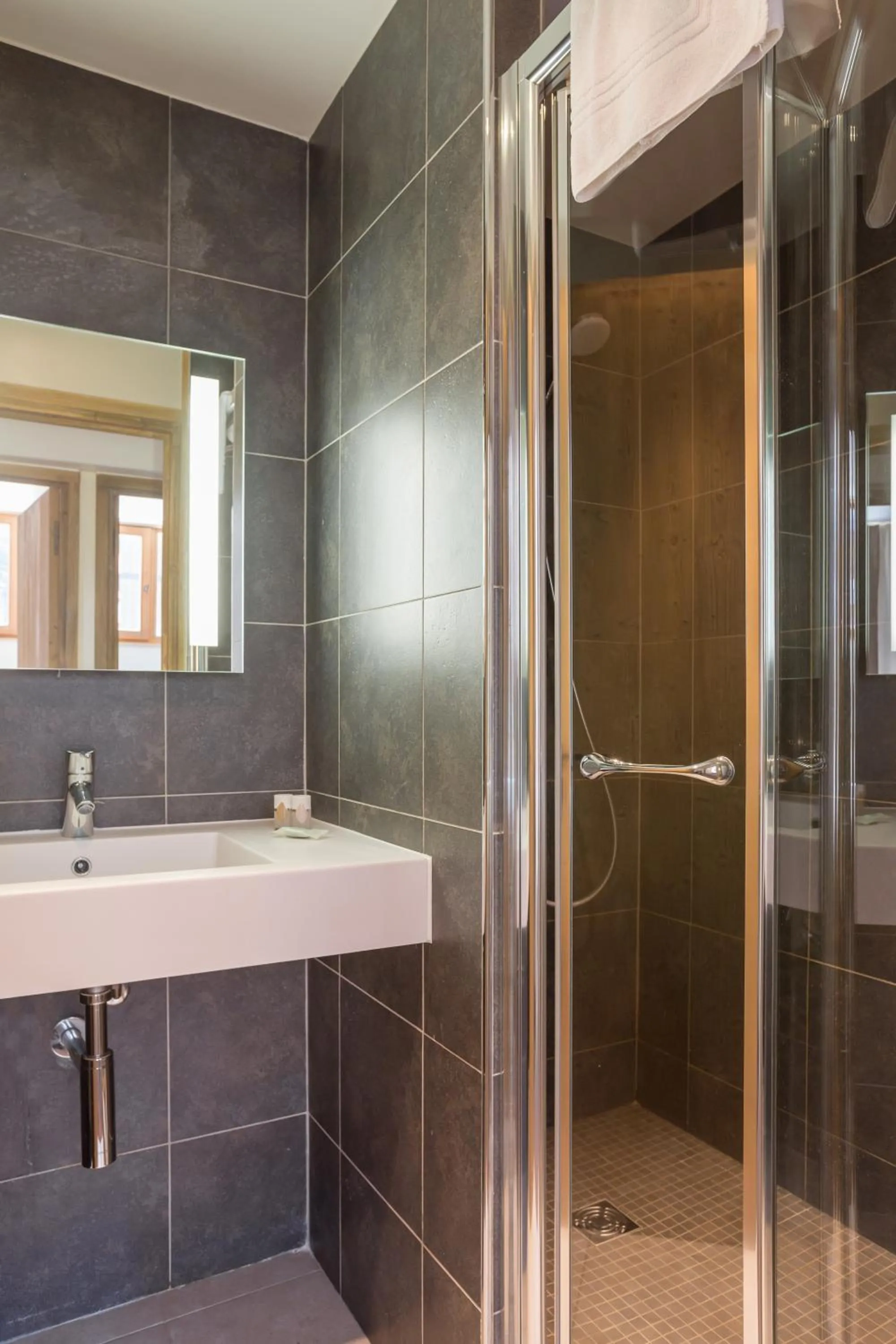 Shower in Résidence Pierre & Vacances Premium Les Chalets du Forum