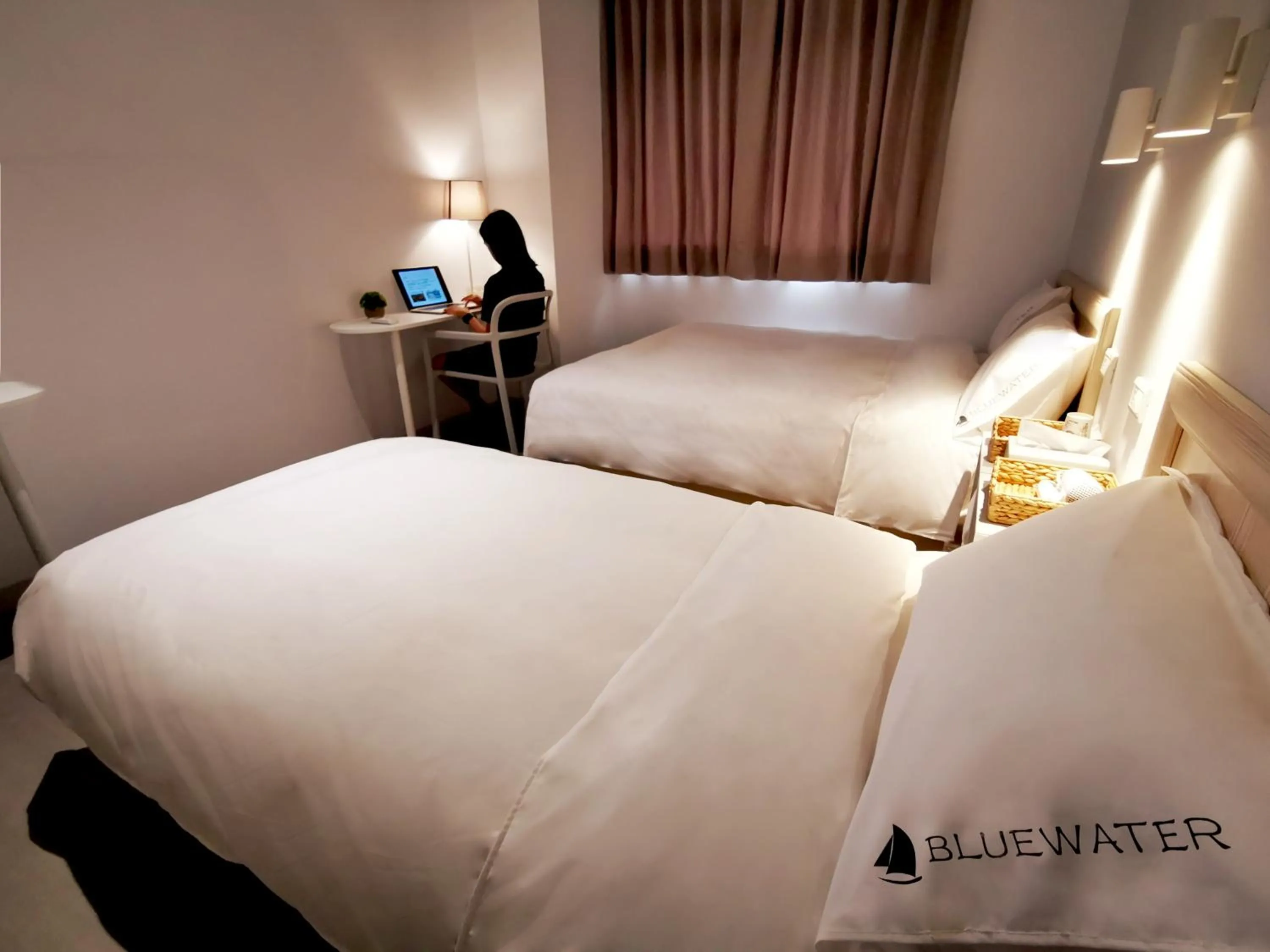 Photo of the whole room, Bed in Bluewater Hotel Xpark Gloria Outlets Taoyuan Baseball Stadium