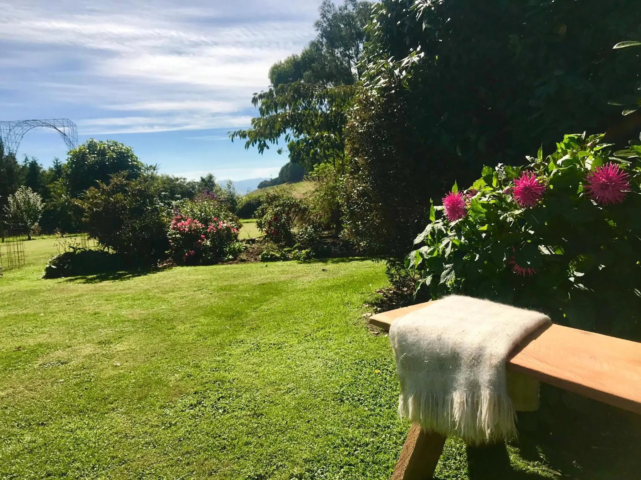 Garden in Southland Organic Farmstay
