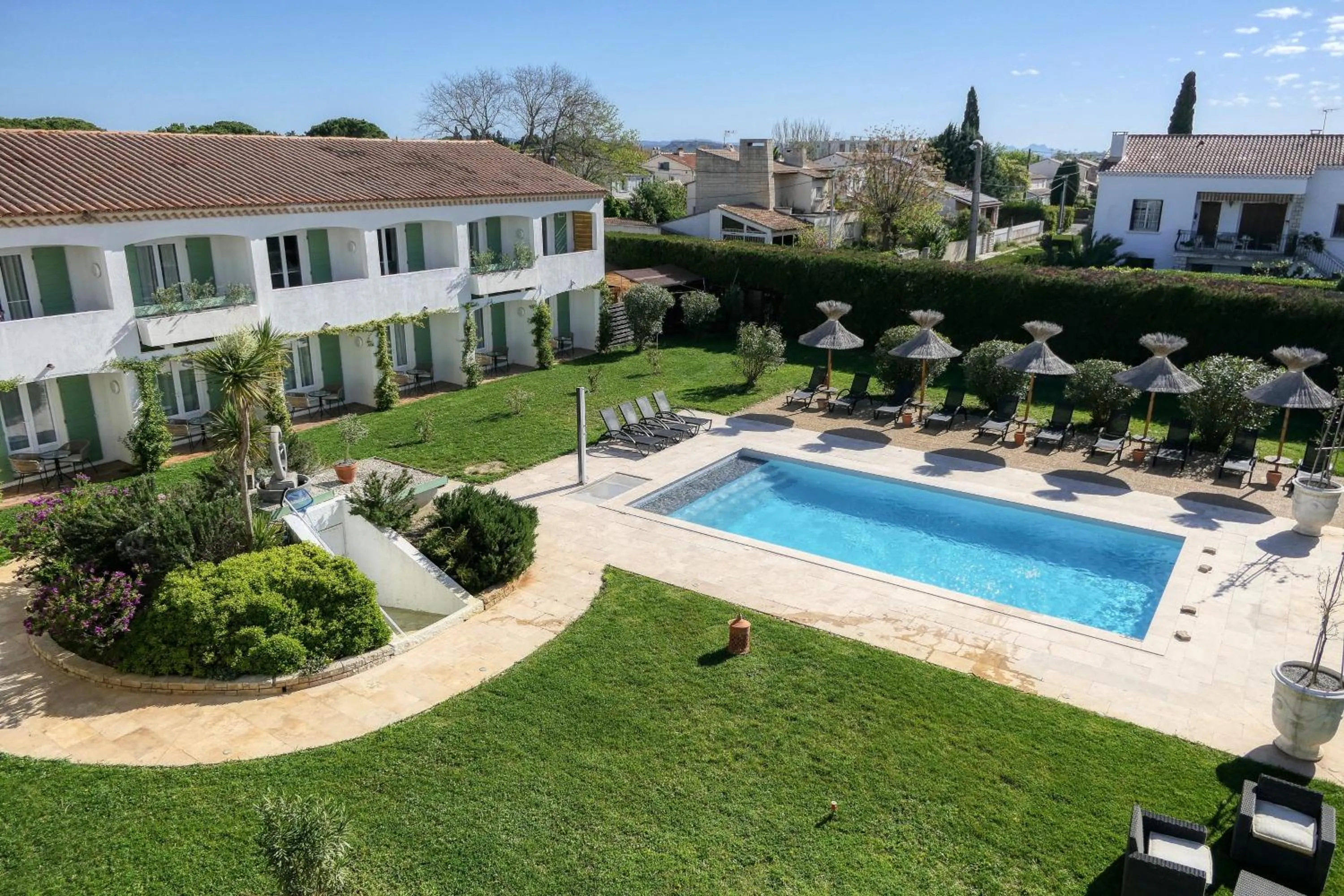 Property building in Logis Hôtel Le Rodin
