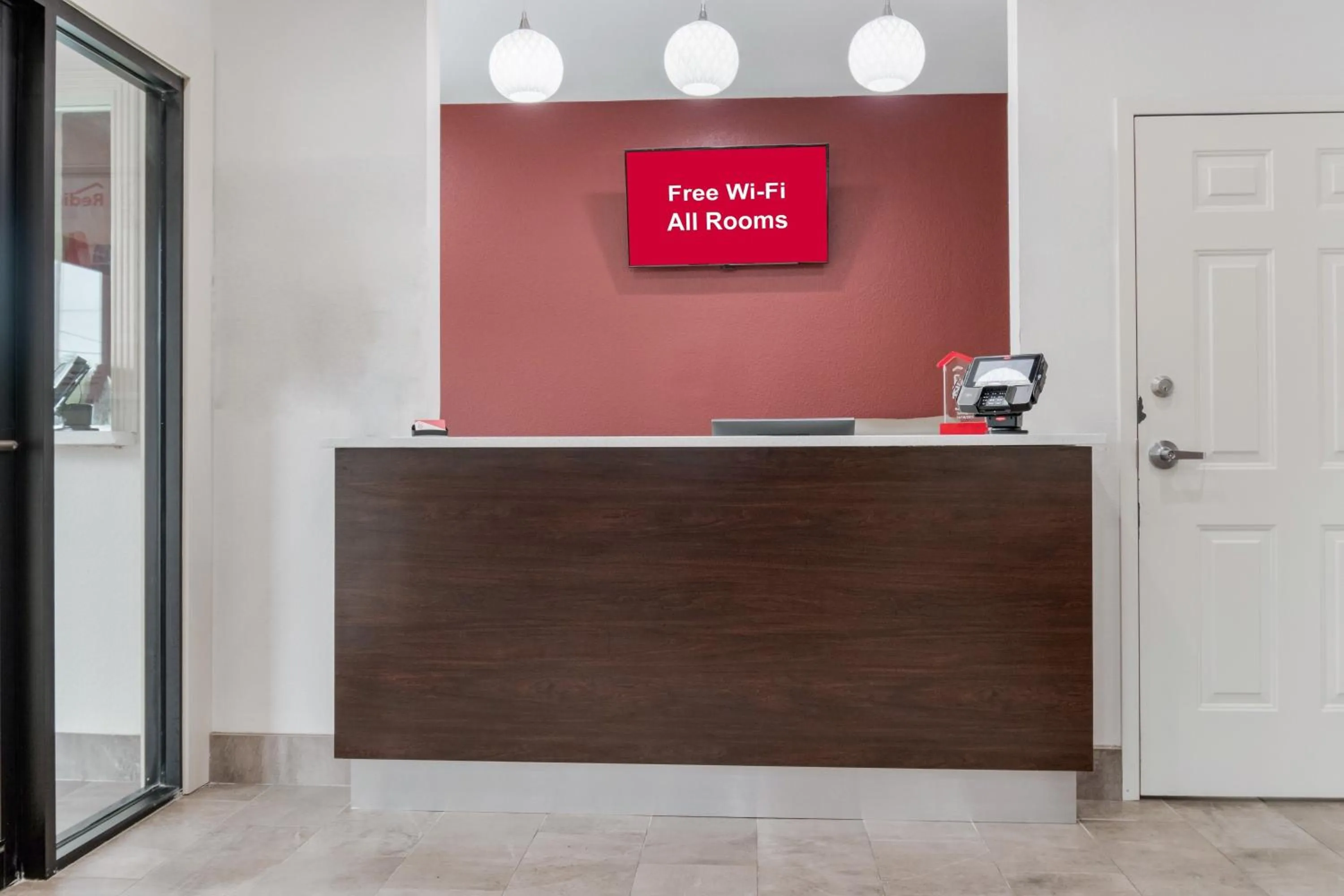 Lobby or reception in Red Roof Inn Houston – Spring North