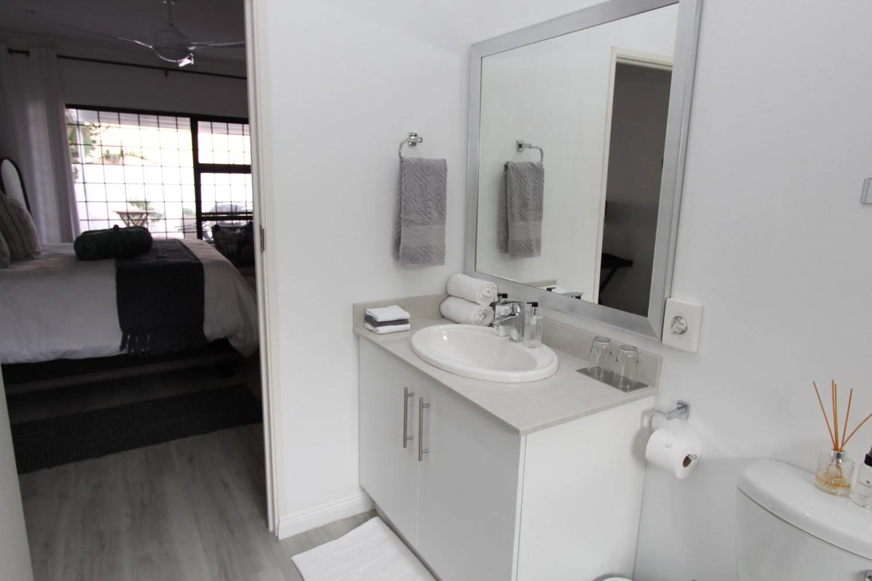 Bathroom in Beach Break B&B - Deluxe Suites