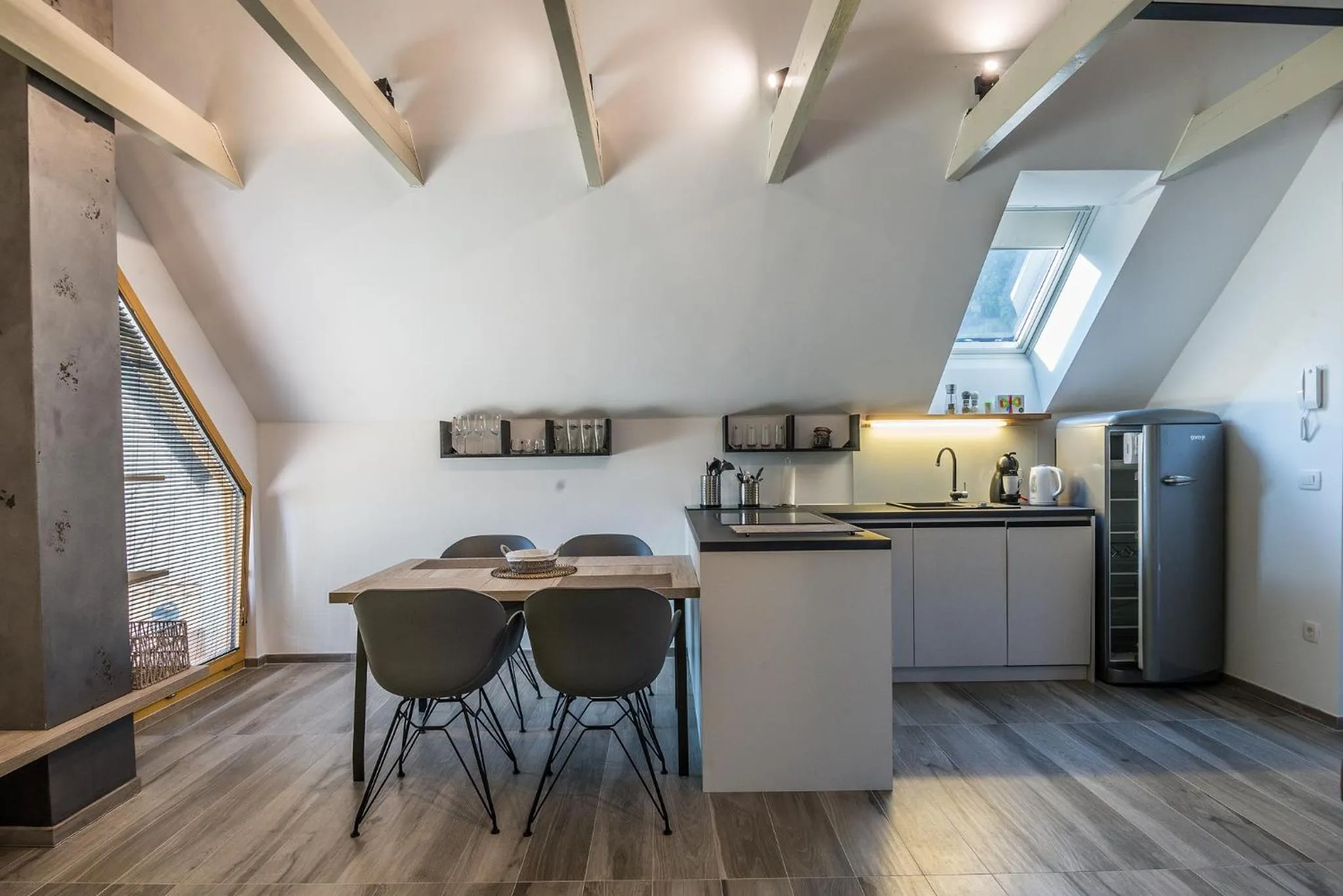 Kitchen or kitchenette in Residence Novak Bohinj