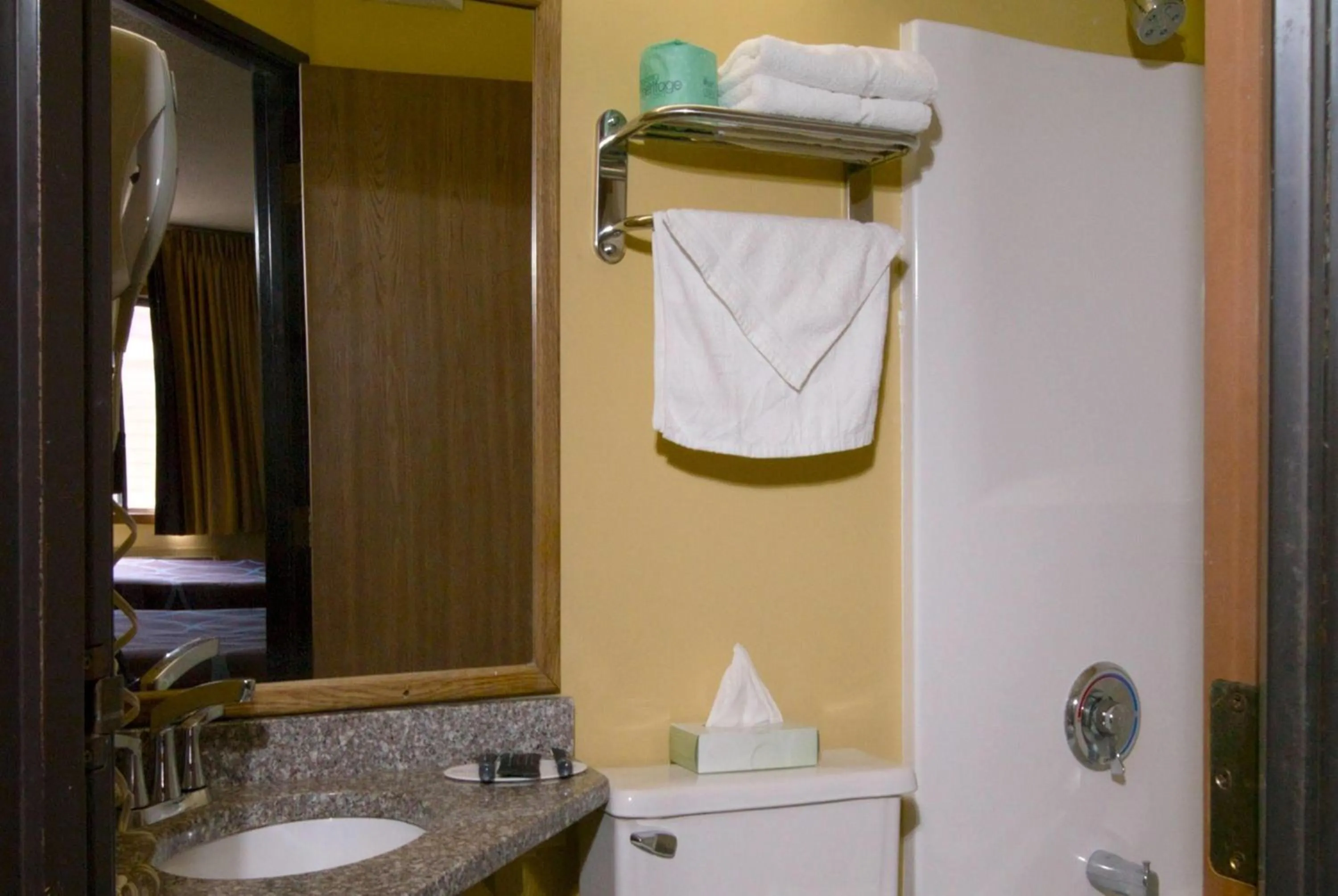 Bathroom in Super 8 by Wyndham Red Wing