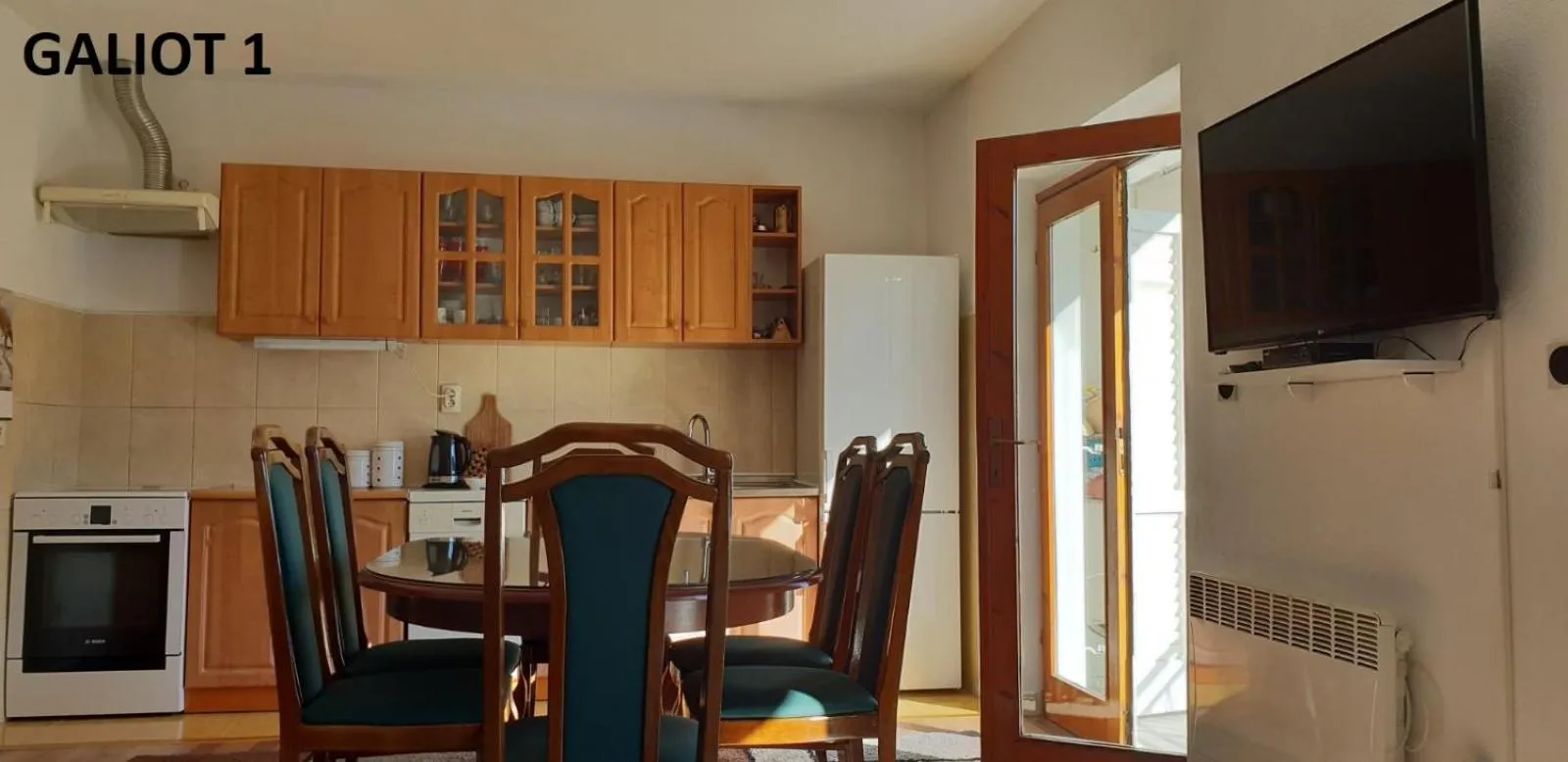 Dining area in Apartmani Galiot