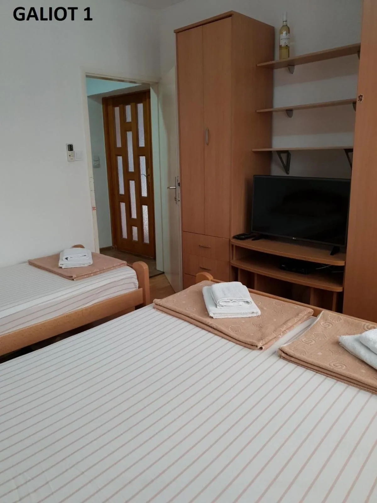 Bedroom, Bed in Apartmani Galiot