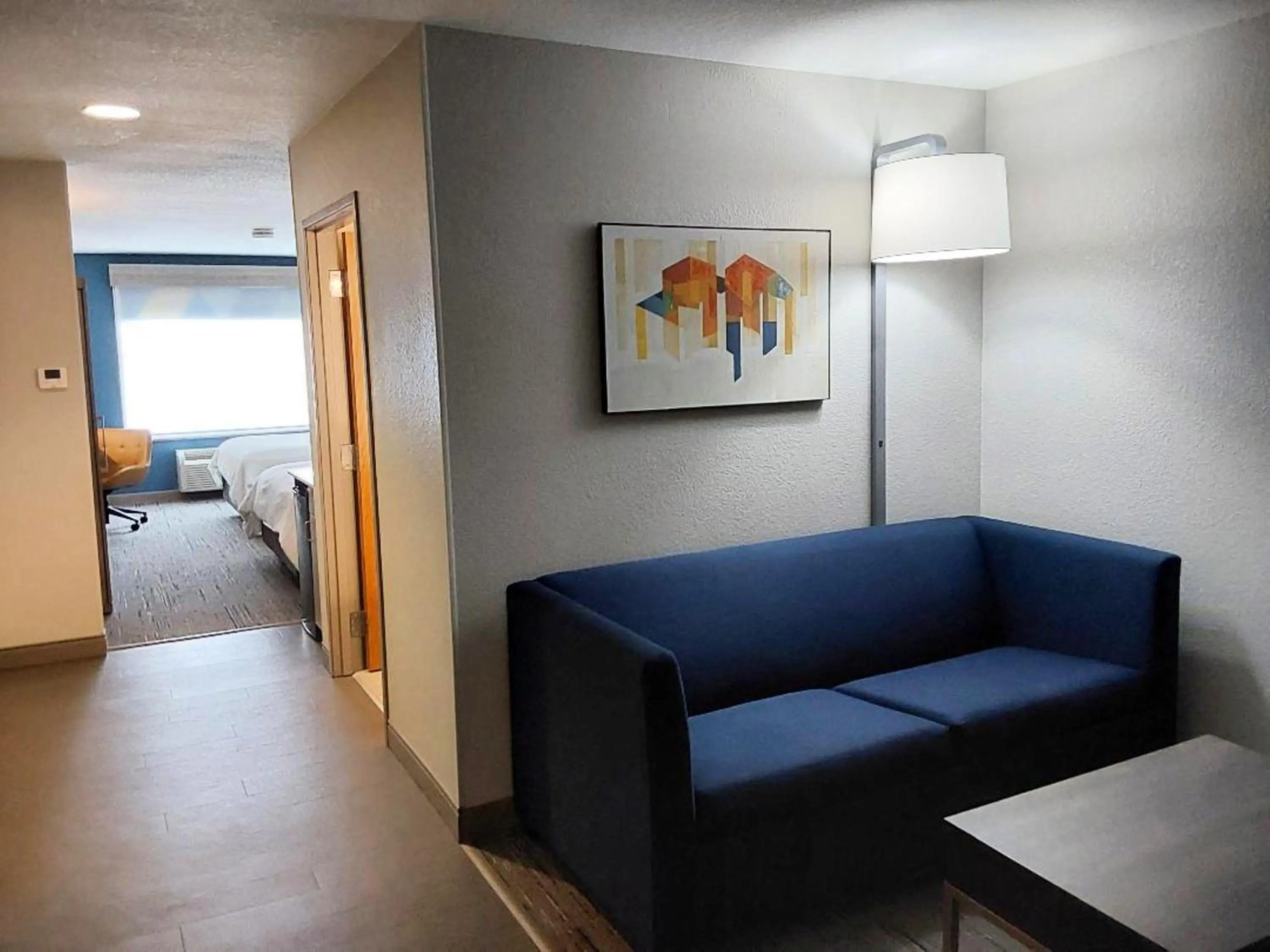 Photo of the whole room, Bed in Holiday Inn Express Hotel & Suites Antigo by IHG