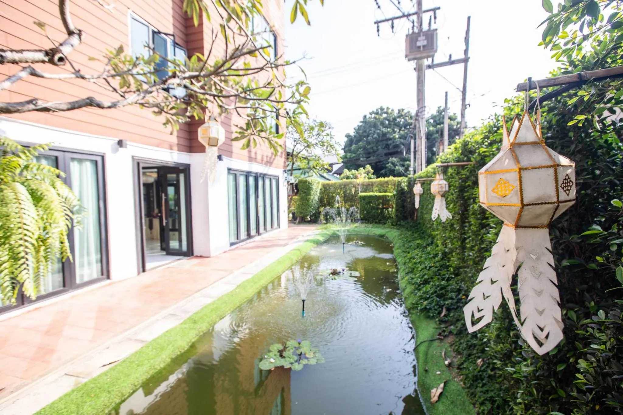 Garden view in The Experience Walking Street Chiang Mai