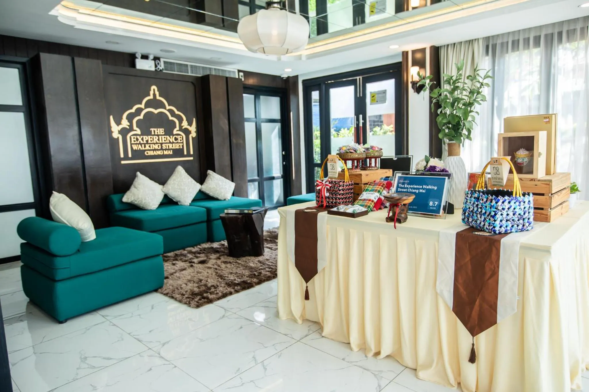 On-site shops in The Experience Walking Street Chiang Mai