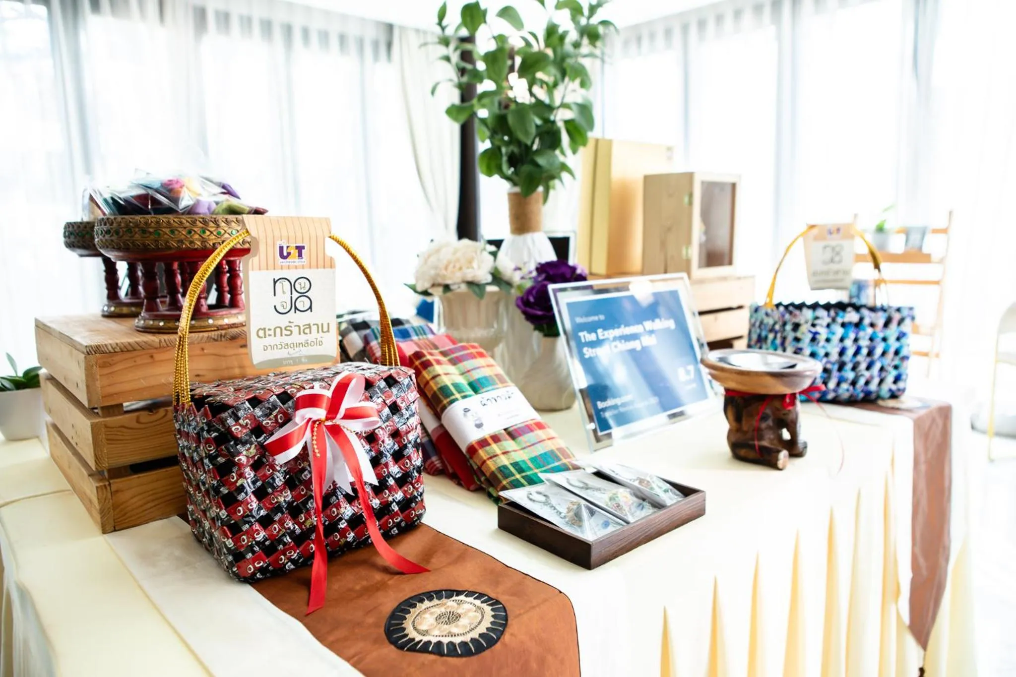 On-site shops in The Experience Walking Street Chiang Mai