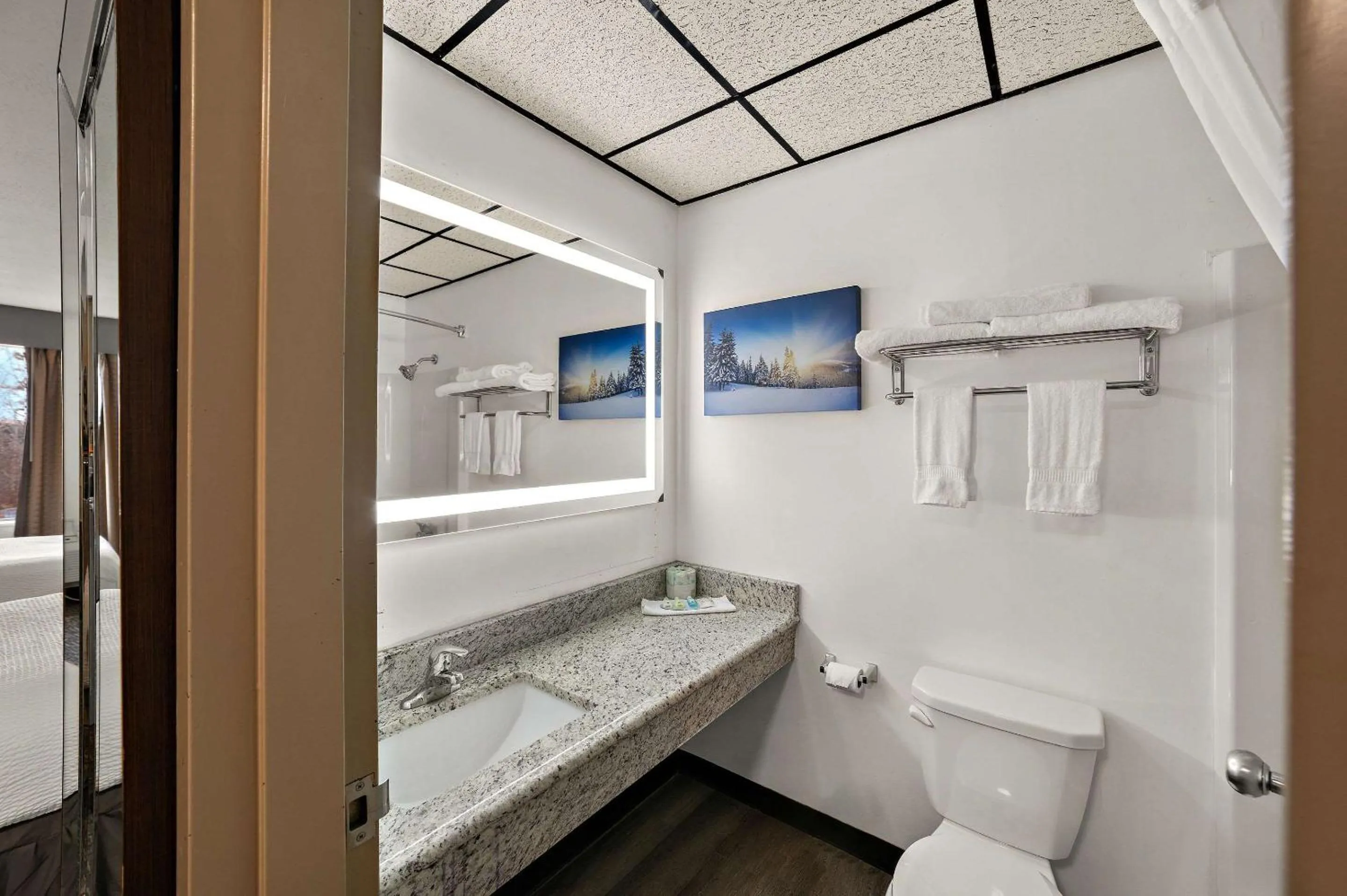 Bedroom in Quality Inn & Suites Caribou