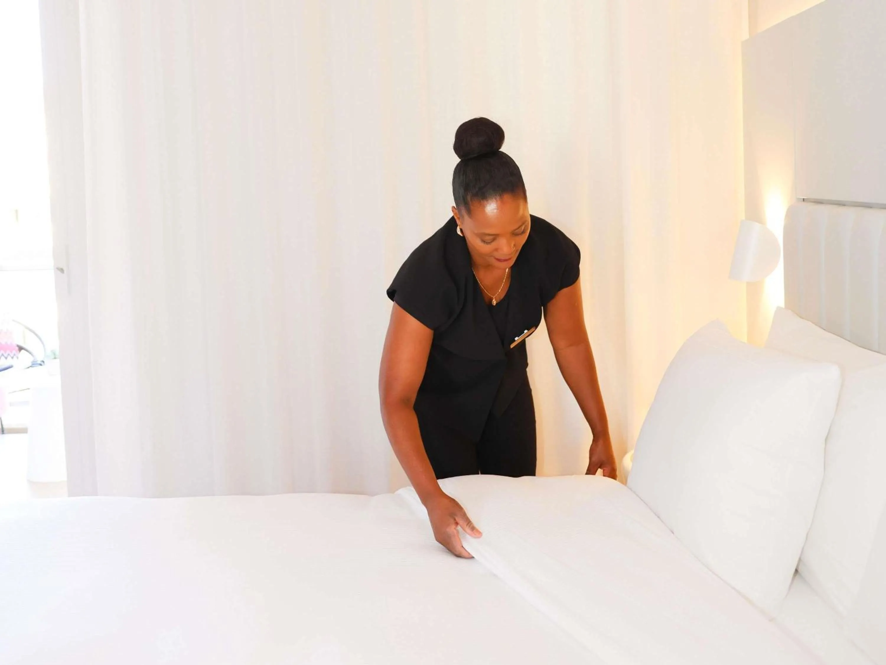 Other, Bed in Croisette Beach Hotel Cannes - MGallery Collection