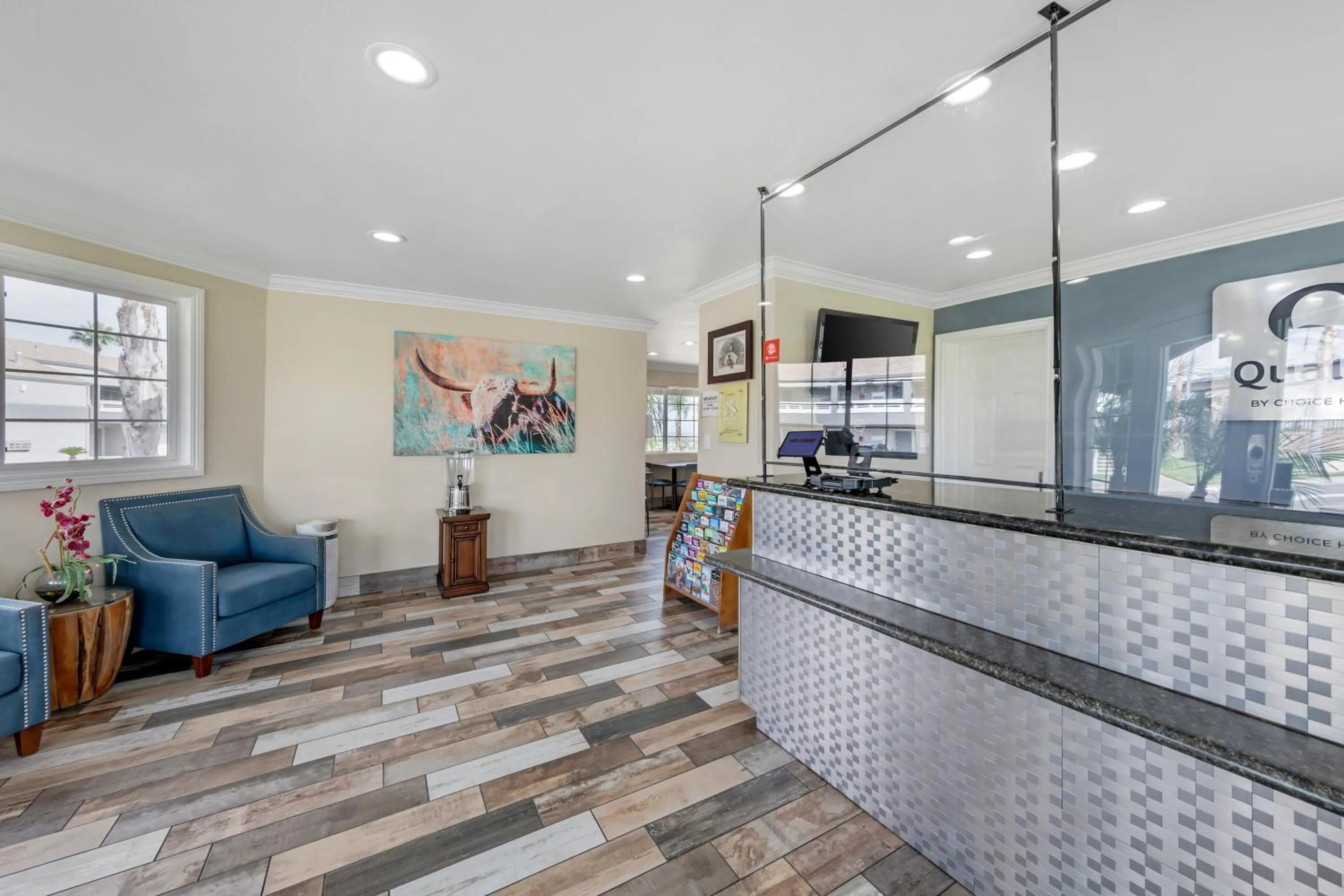 Lobby or reception in Quality Inn Kettleman City near Hwy 41
