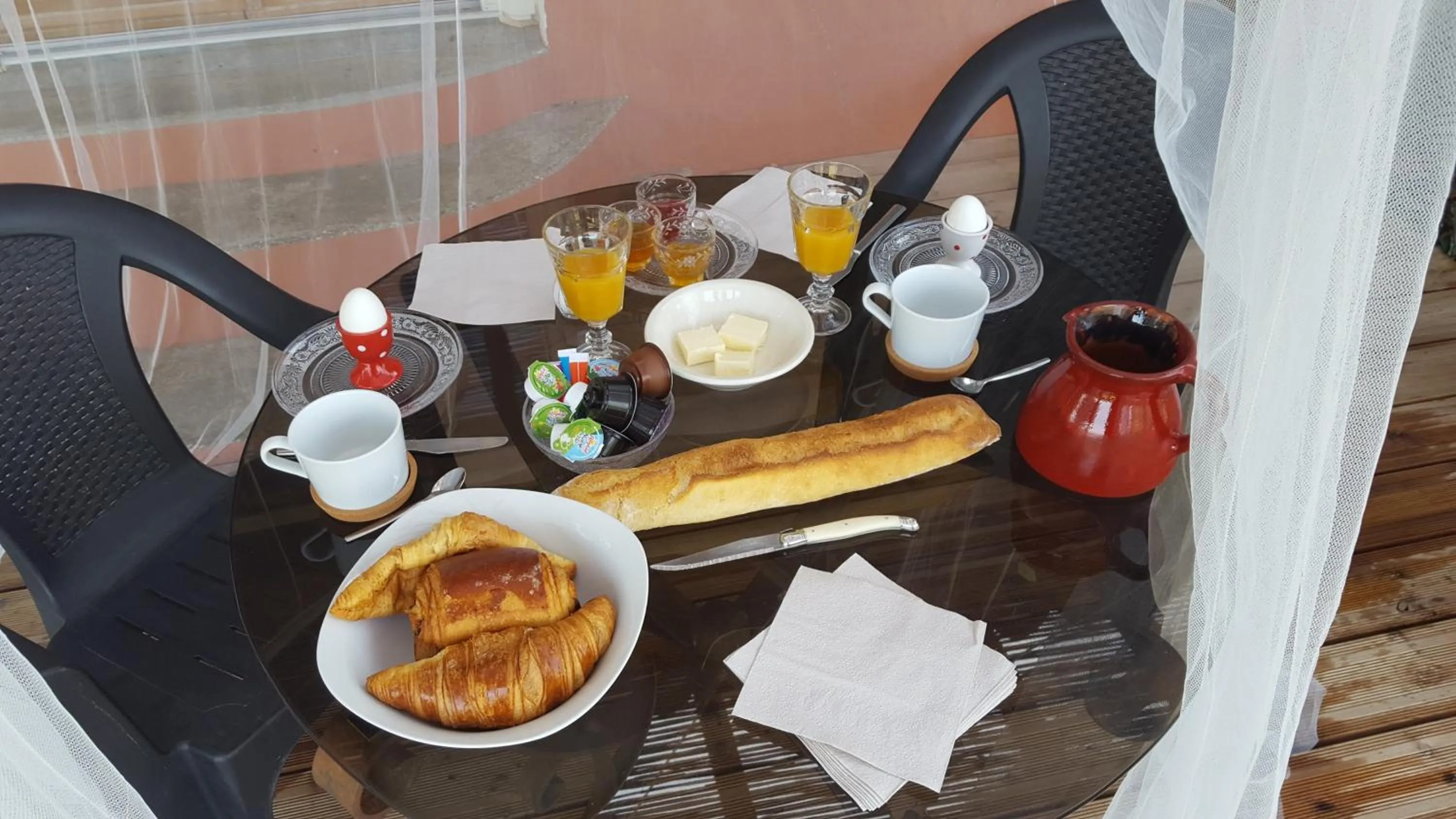 Food in Chambre d'hôtes Le Petit Ranch