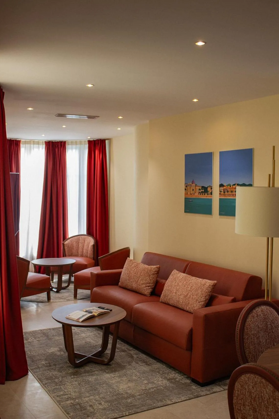 Living room in Résidence Aston la Scala