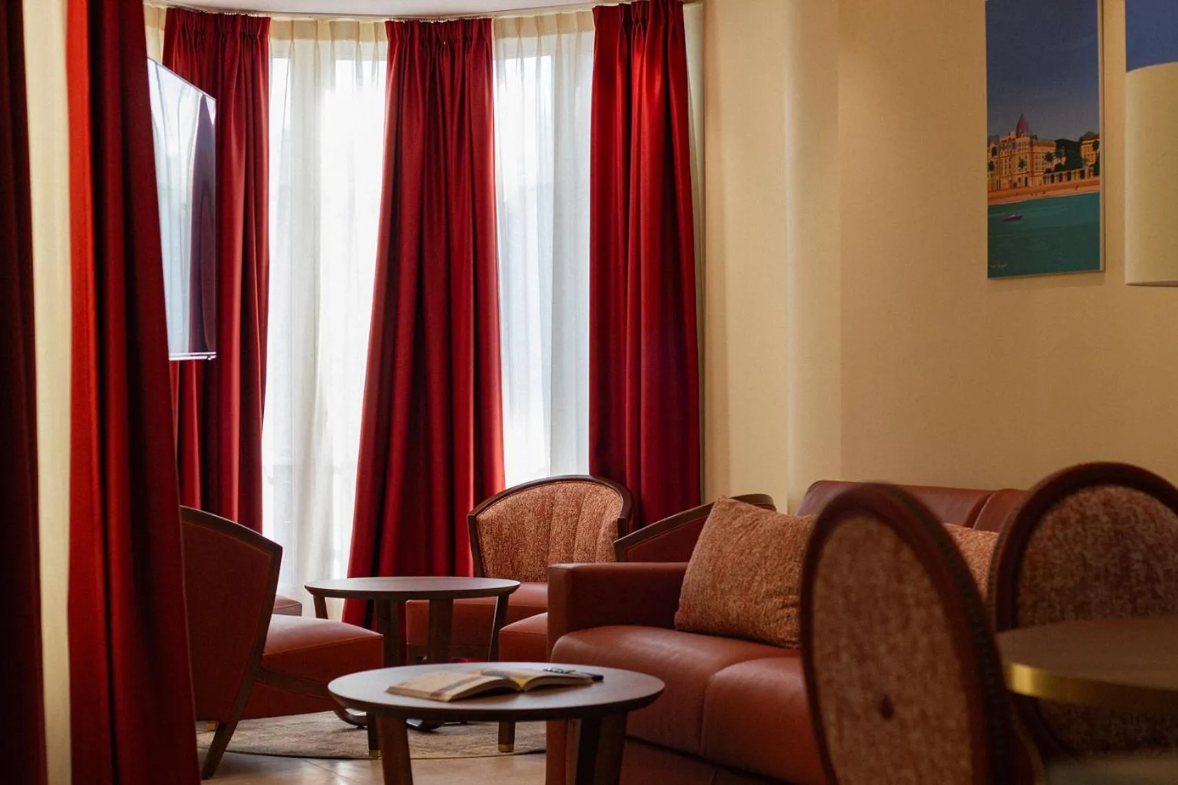 Living room in Résidence Aston la Scala