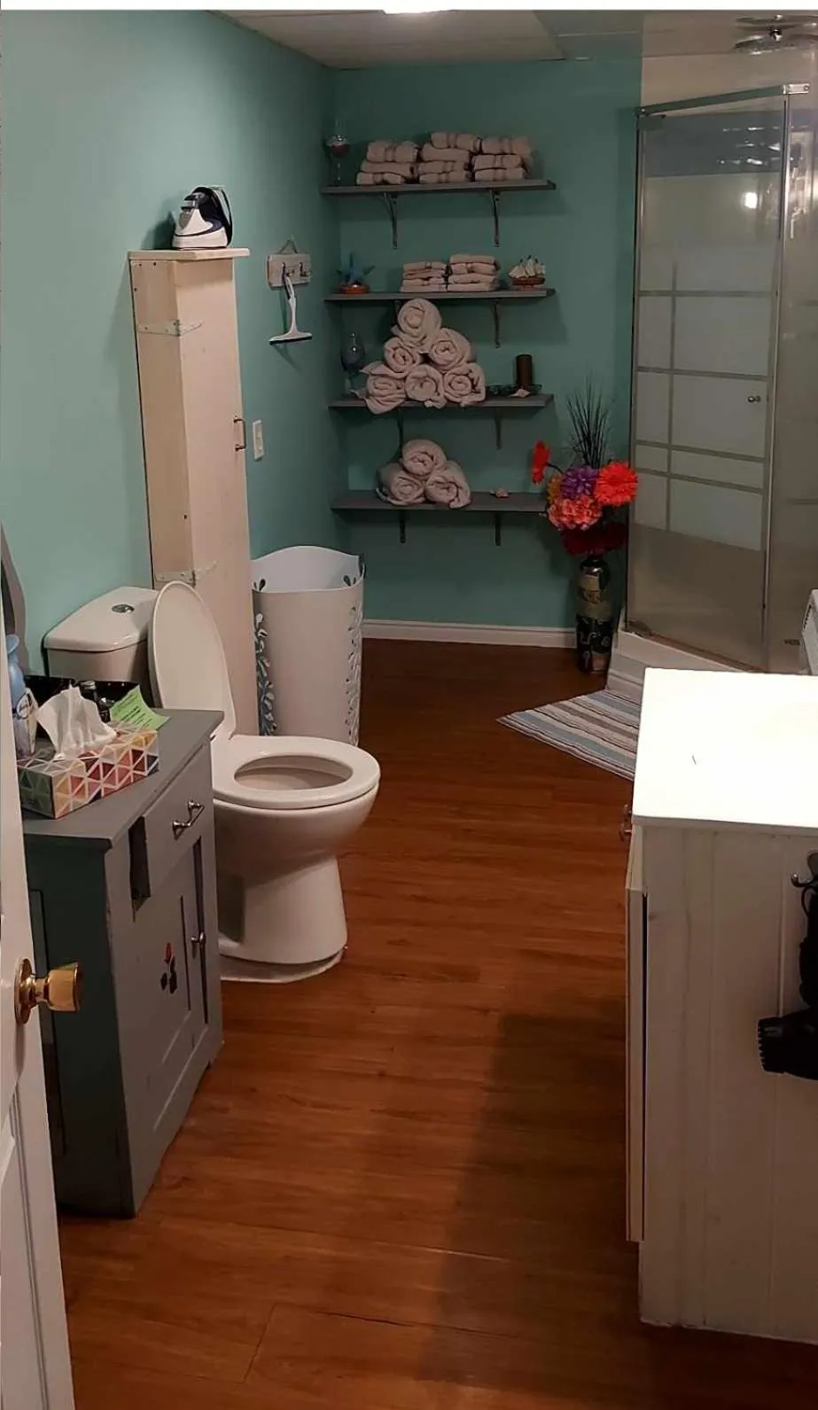 Bathroom in Gîte Au p'tit bonheur B&B