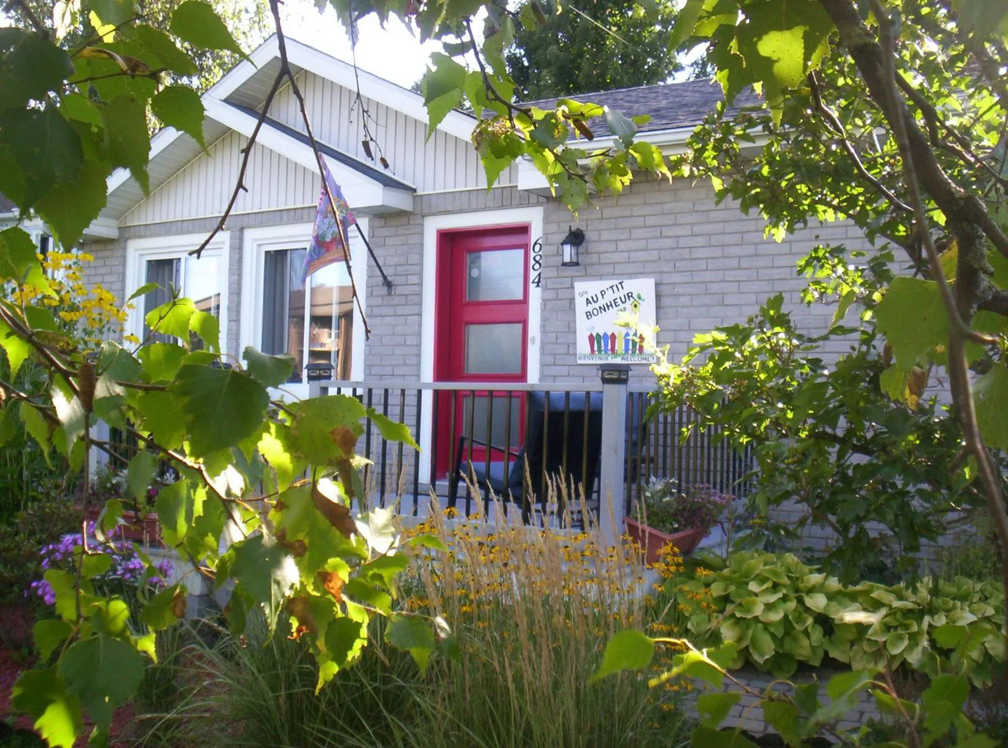 Property building in Gîte Au p'tit bonheur B&B