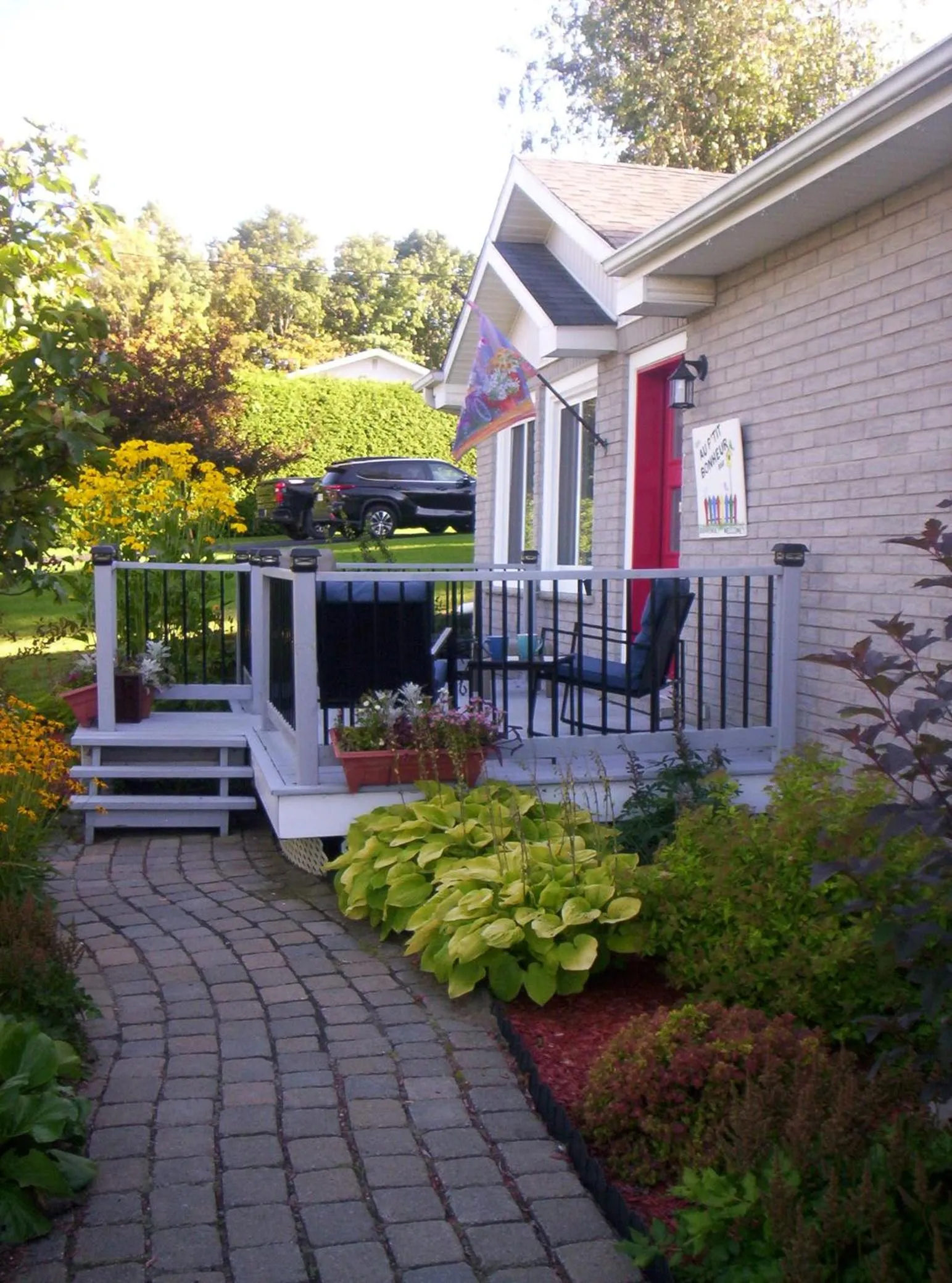 Property building in Gîte Au p'tit bonheur B&B