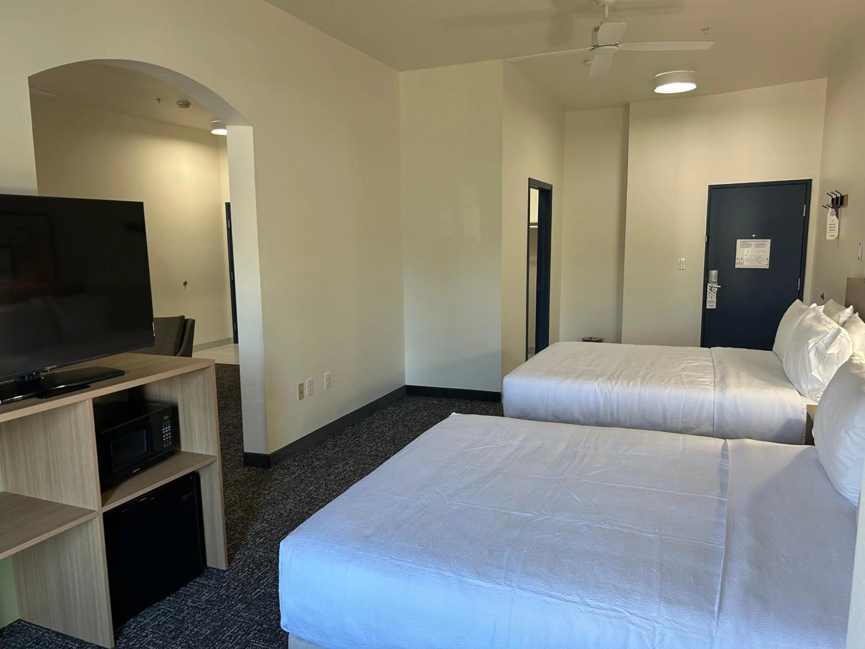 Bed in Super 8 by Wyndham Nacogdoches