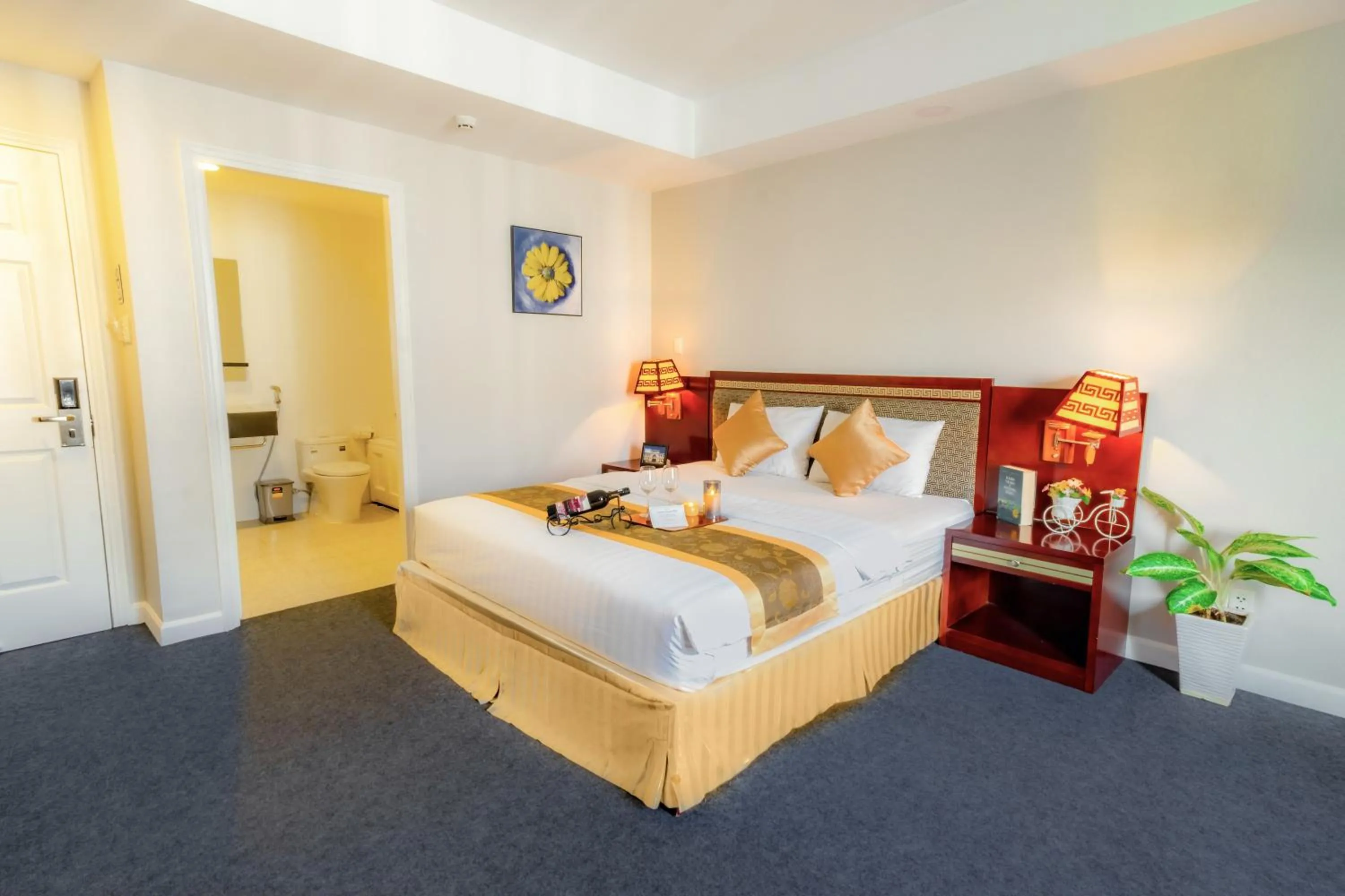 Bedroom in Sunshine Boutique Hotel Phu My Hung