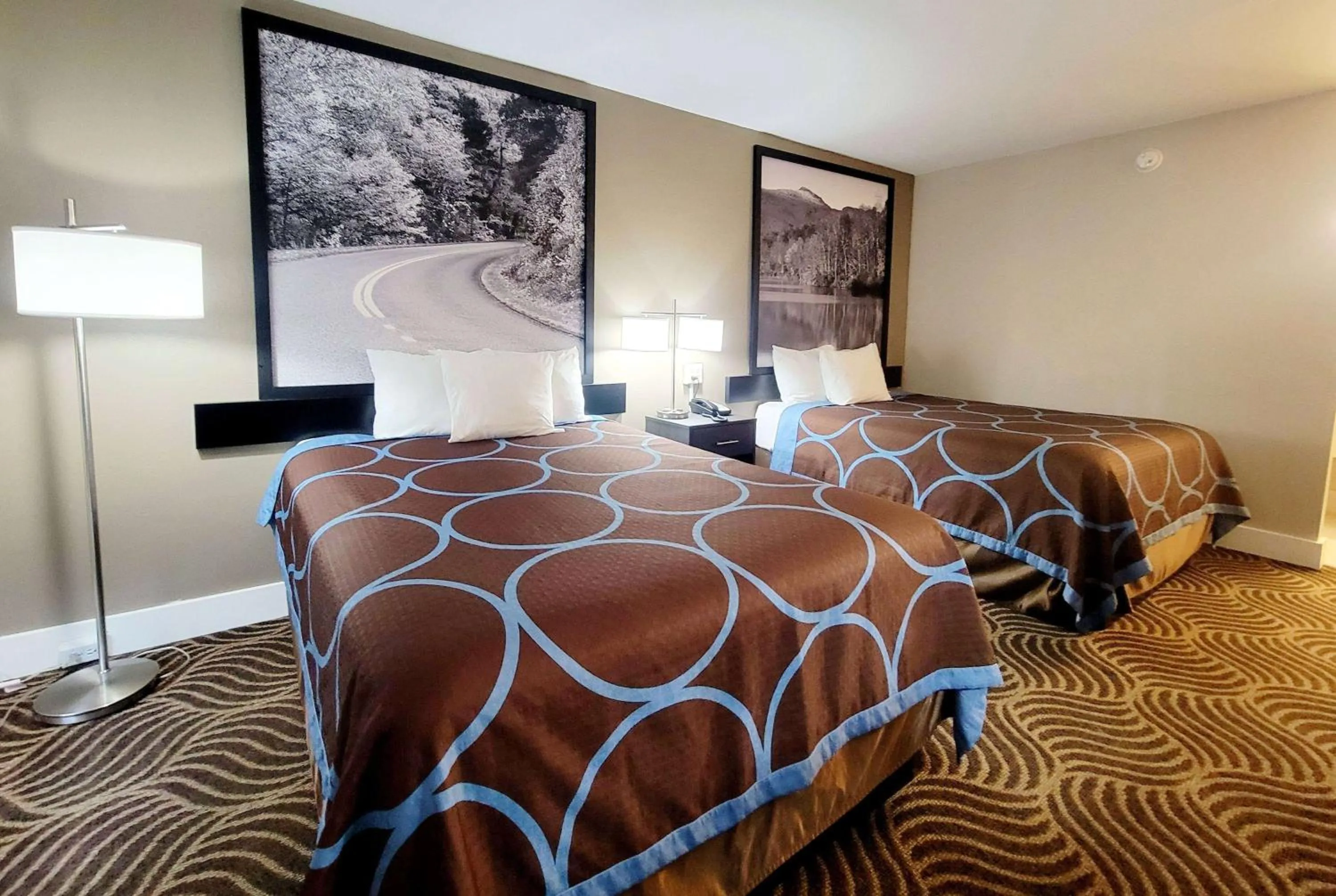 Photo of the whole room in Super 8 by Wyndham Marion NC