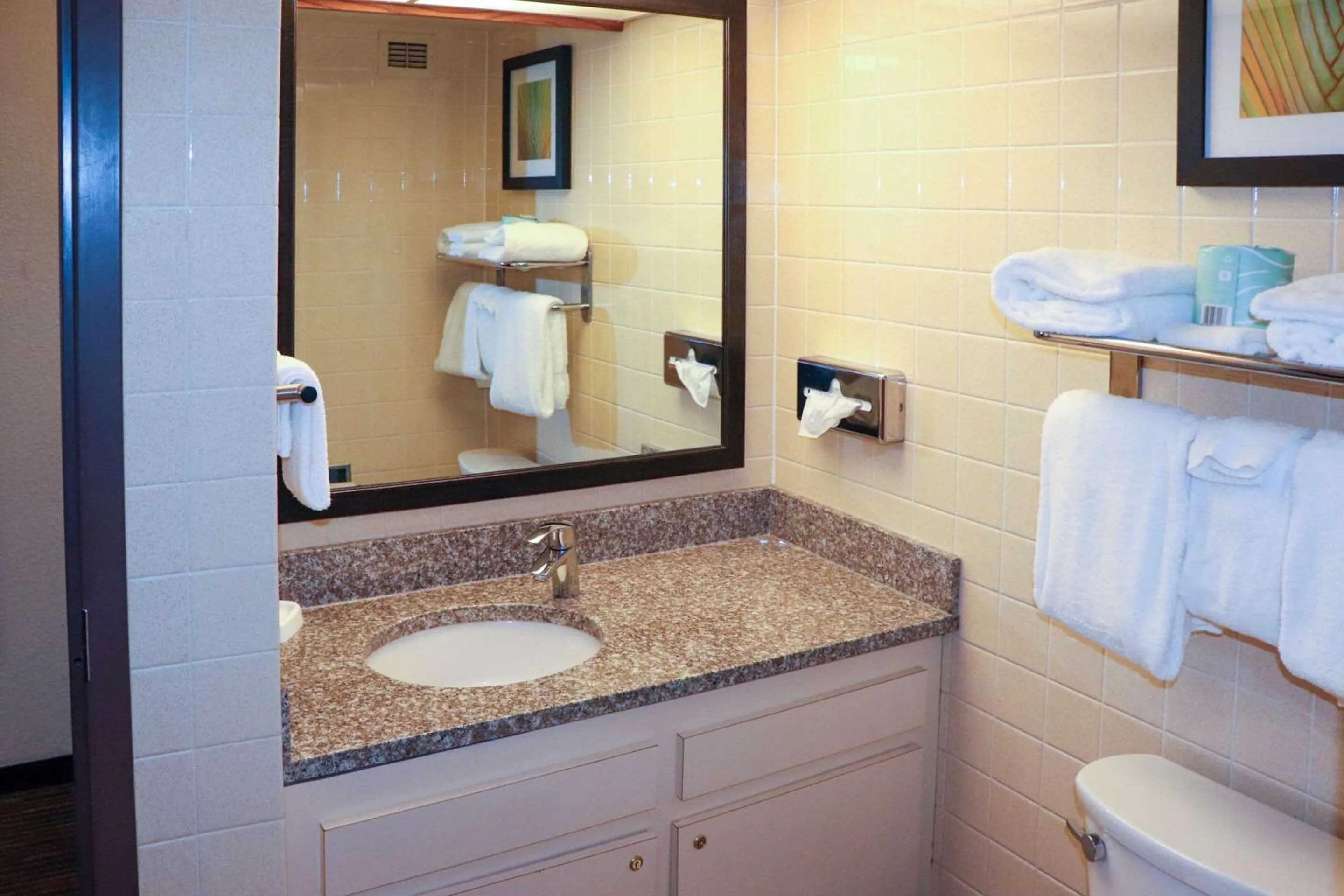 Bedroom in Mustang Inn