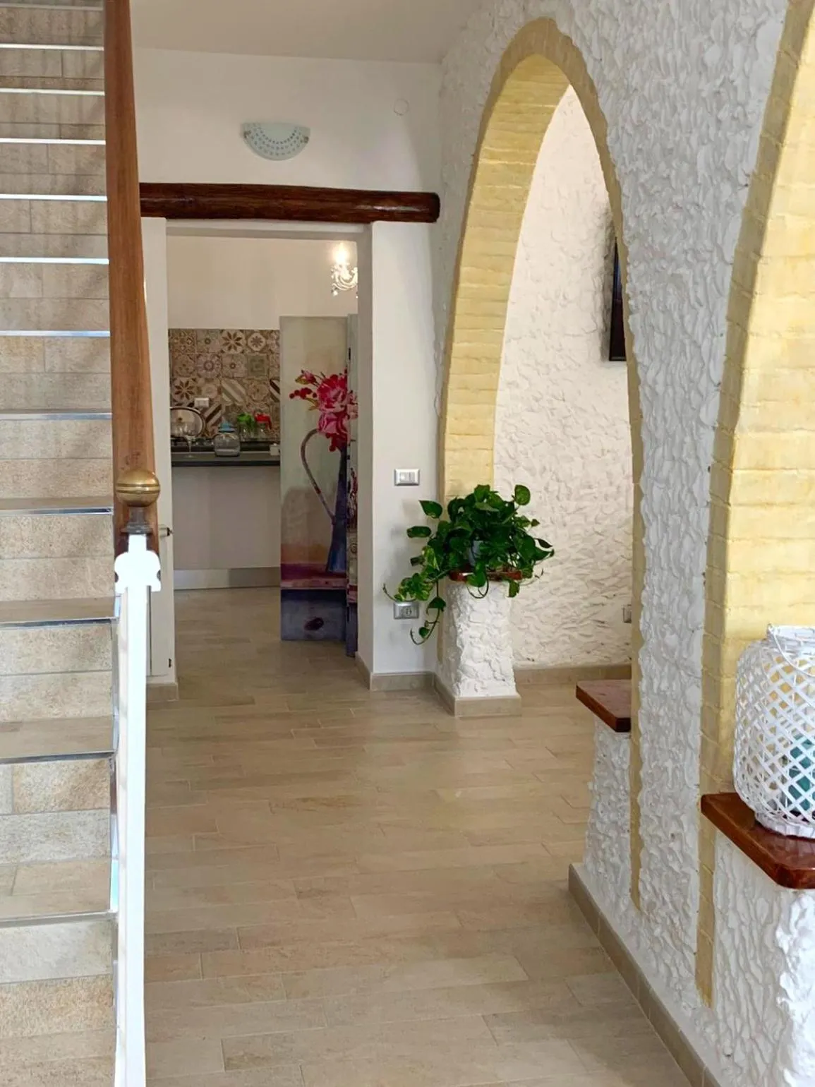 Facade/entrance in BnB Le Janas