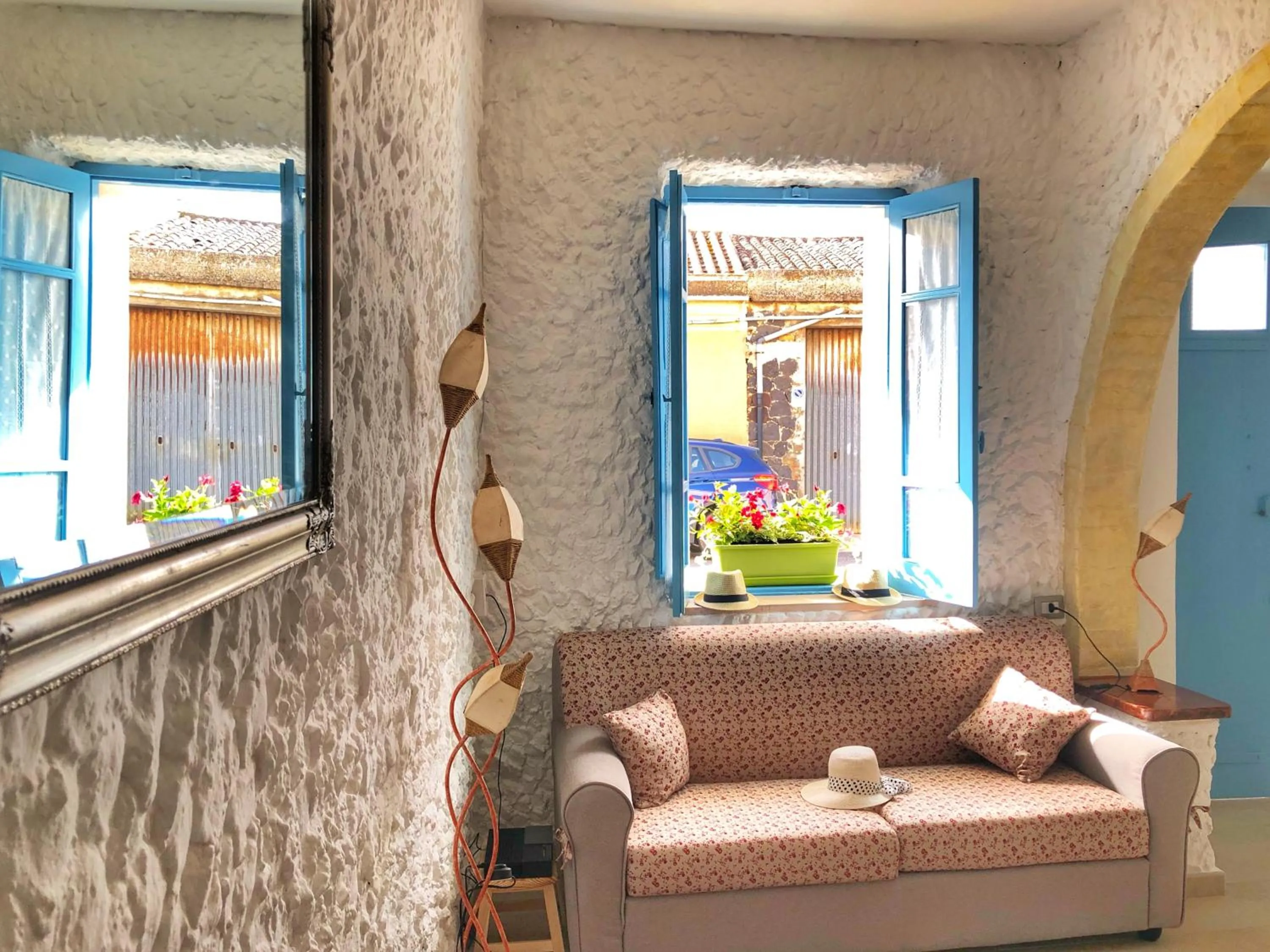 Living room in BnB Le Janas