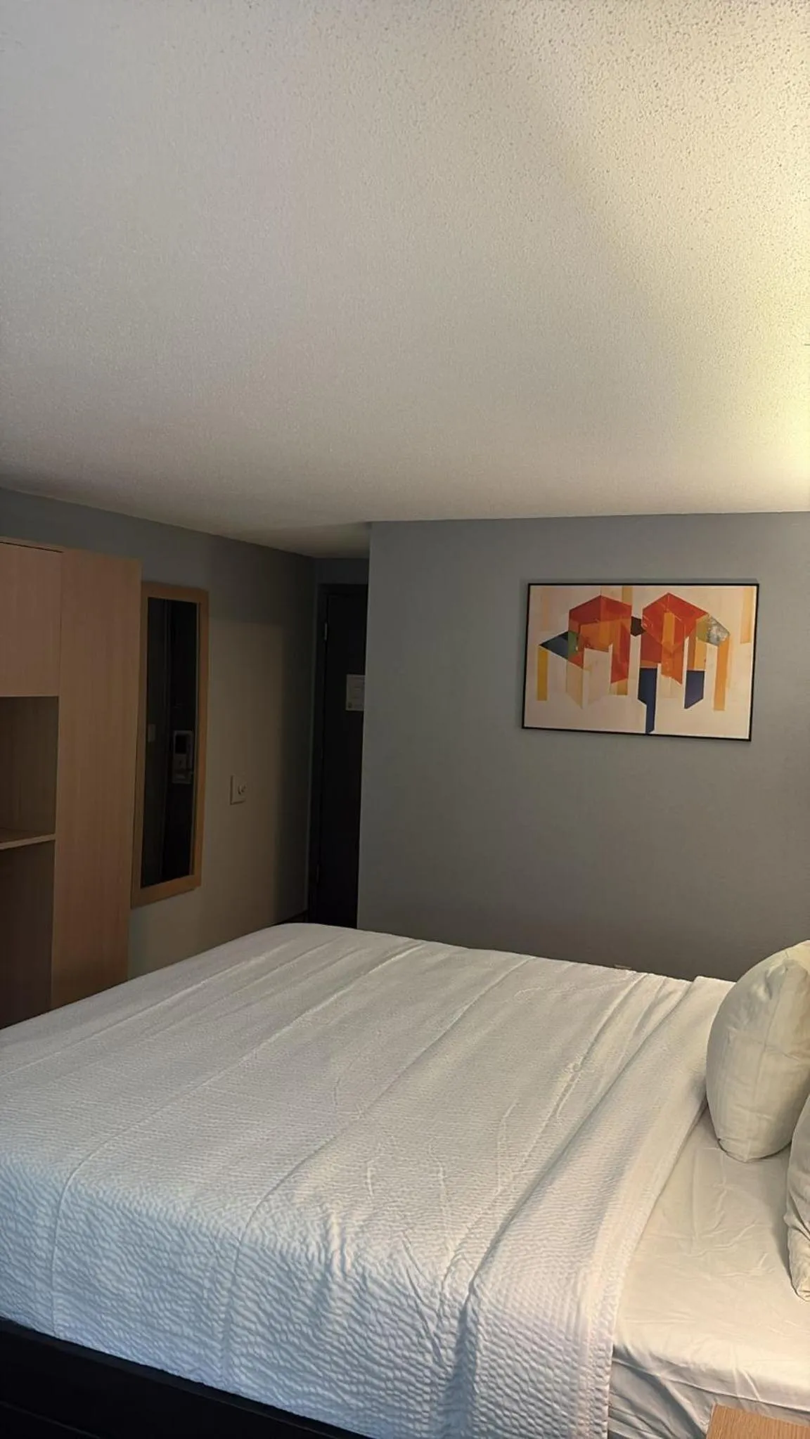 Bed in Super 8 by Wyndham Mankato