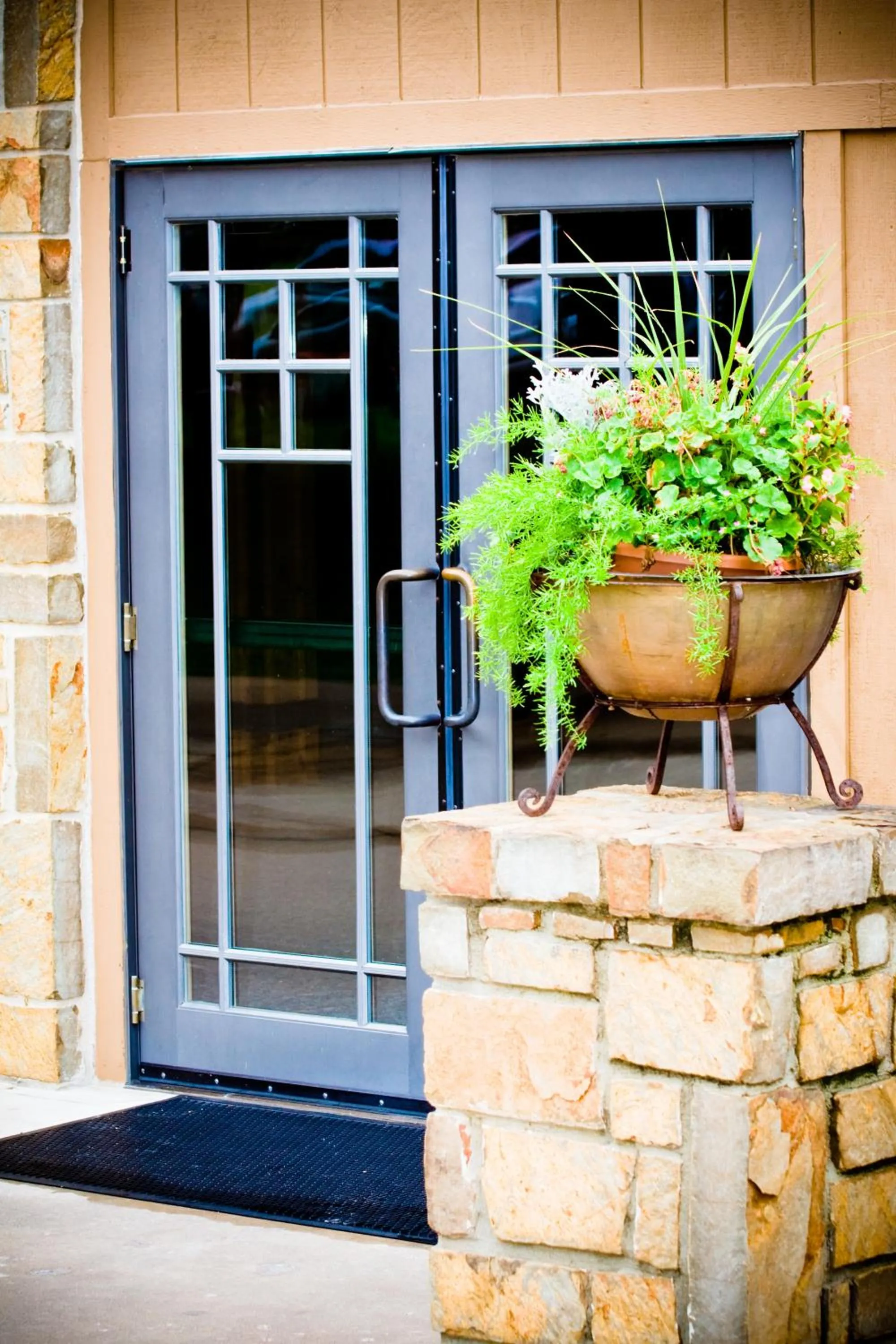 Patio in POSTOAK Lodge and Retreat